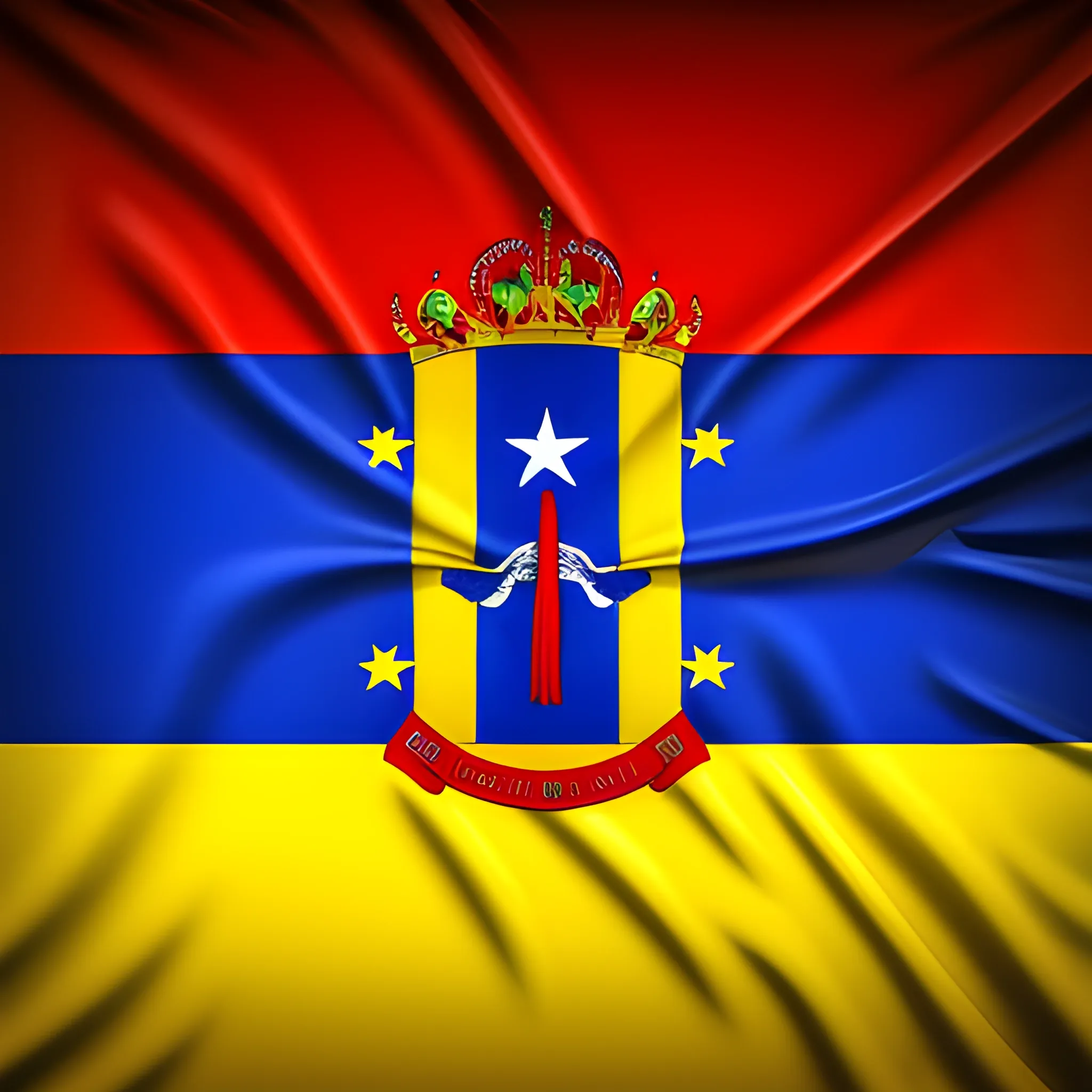 bandera de venezuela fantasmal