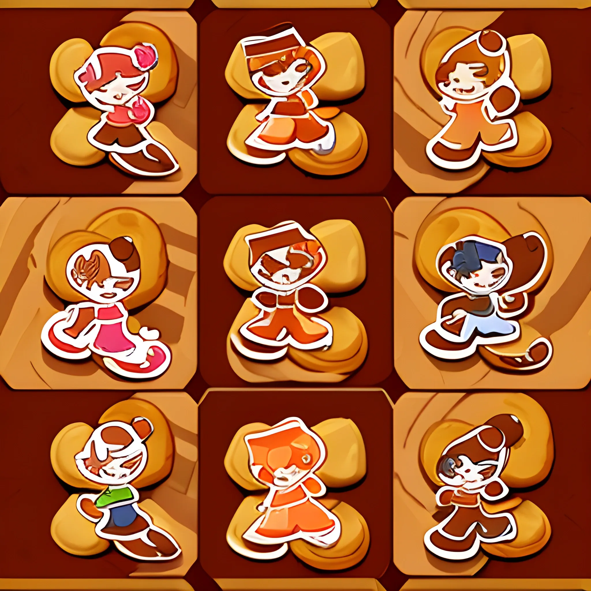 Cartoon, cookie run, cinnamon cookie