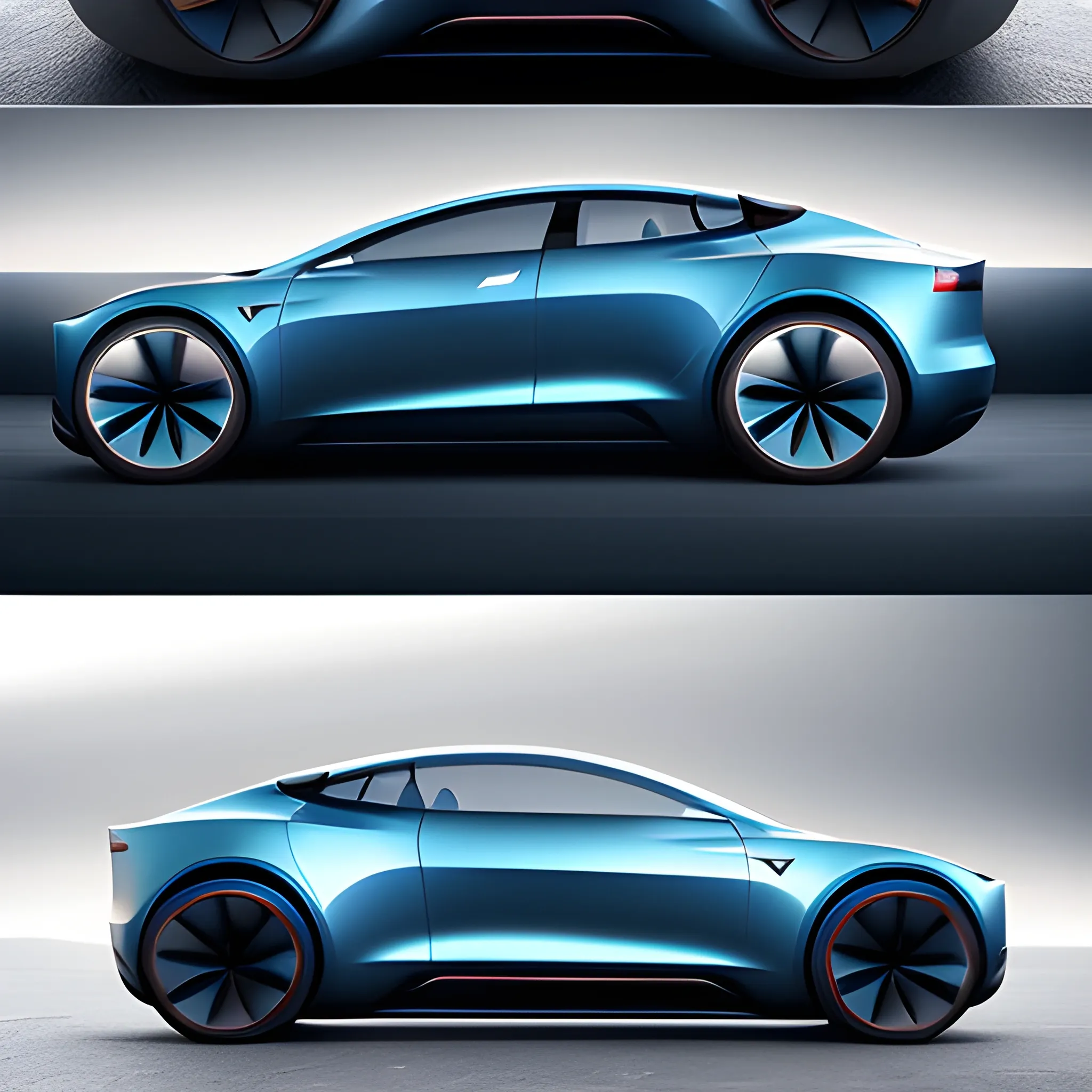 Tesla concept car, Futuristic design Innovative concept Daylight ...