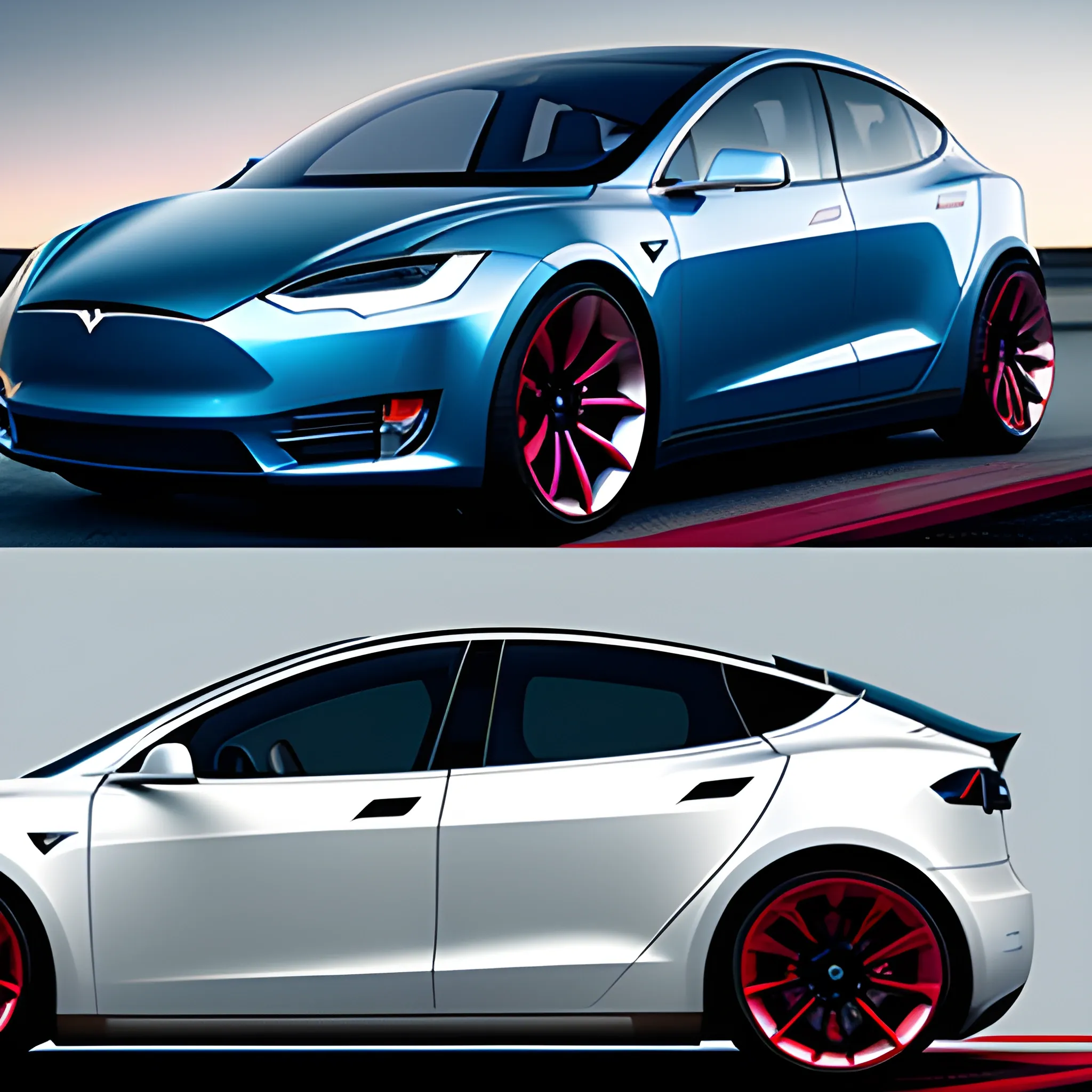 tesla, futuristic, cyberpunk, hatchback, hot hatch, car design, blueprint, automotive design, concept car, electric