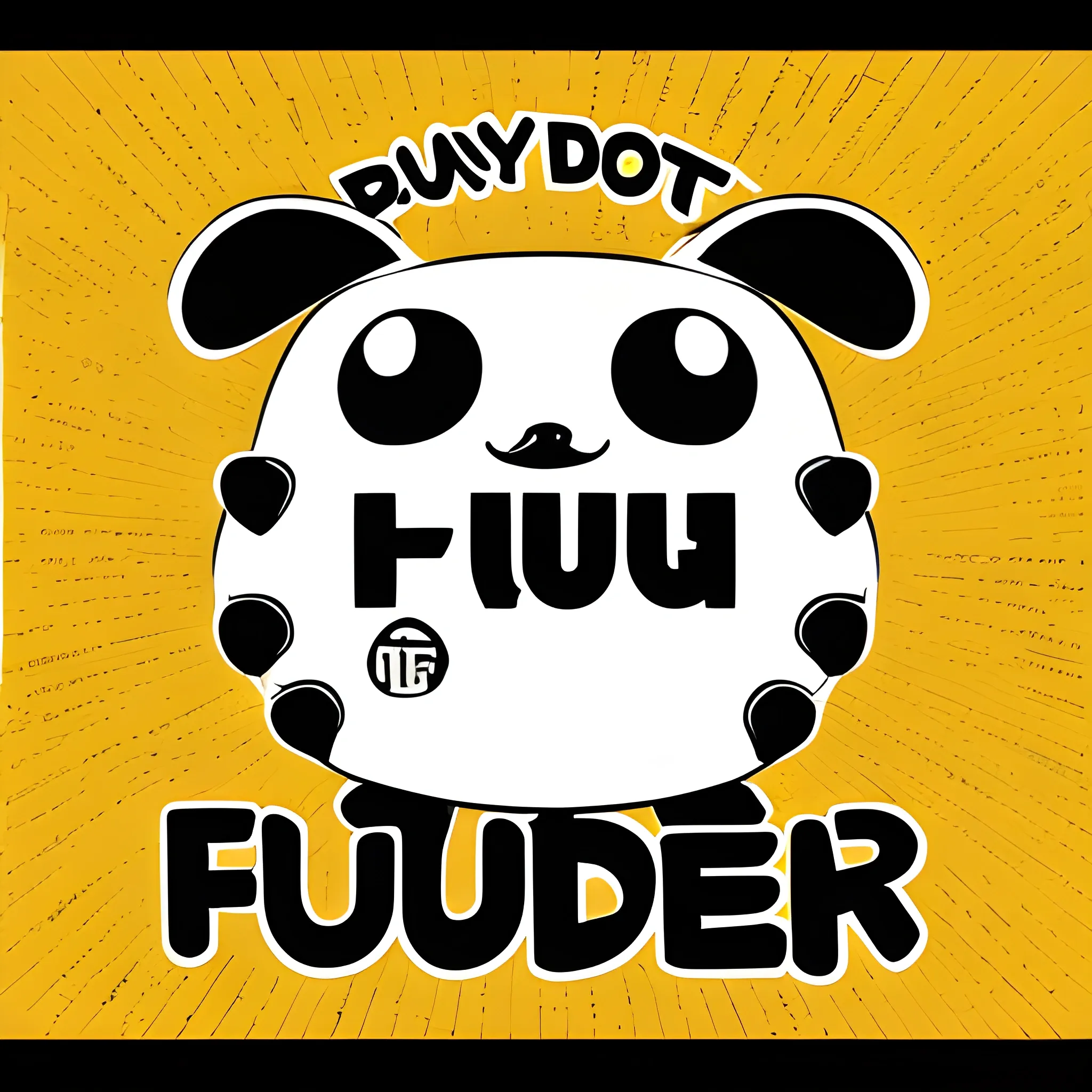 A business for the brand name fuffies and with slogan as "your huggy buddies". The logo should be a softly decorated and italicised letter F with "Fuffies" under it and "Your huggy buddies" under that. Use #FF6E79 hexcode color for the logo, the slogan and the name and white color for the background. Do not use any other color