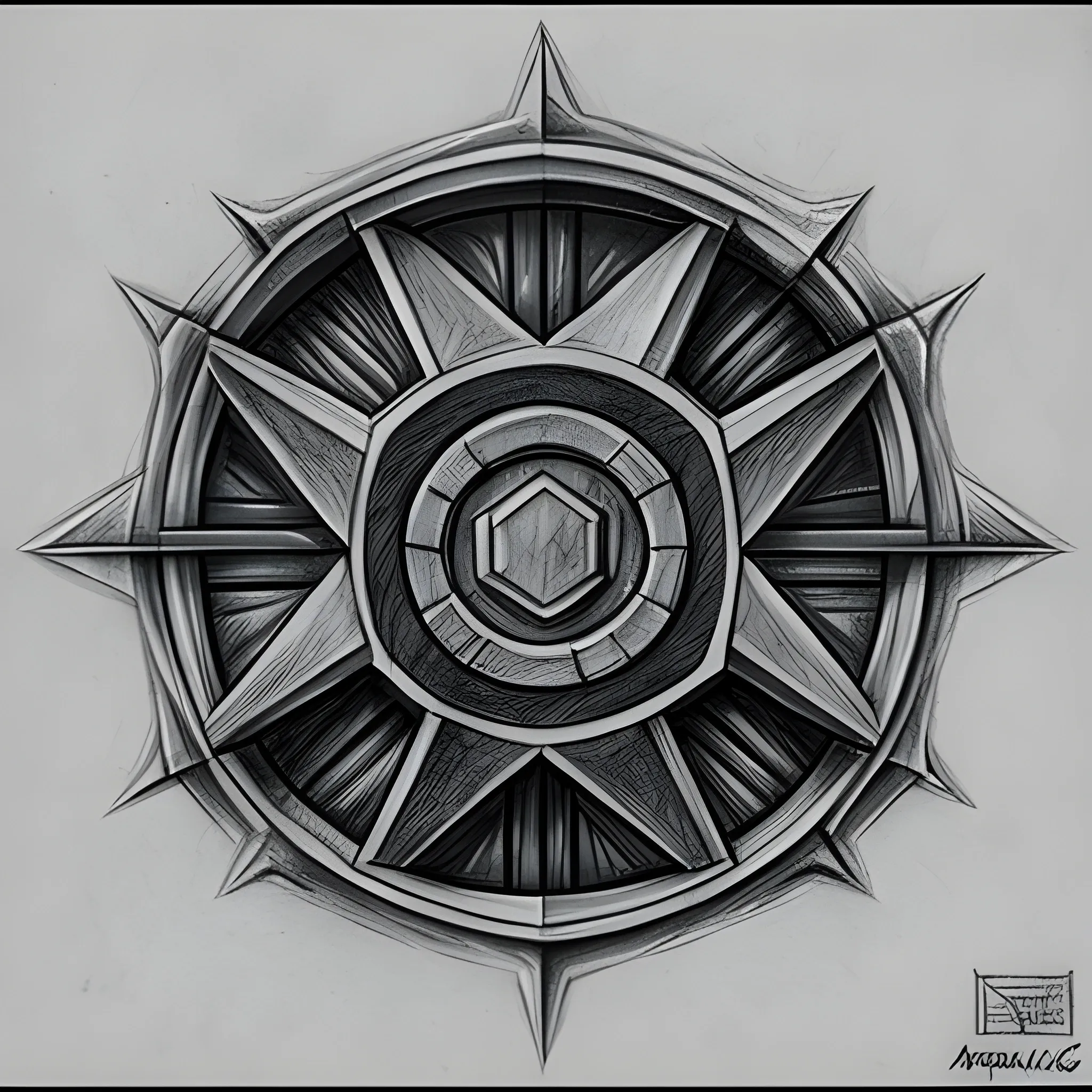 doom pentagramm
, Pencil Sketch