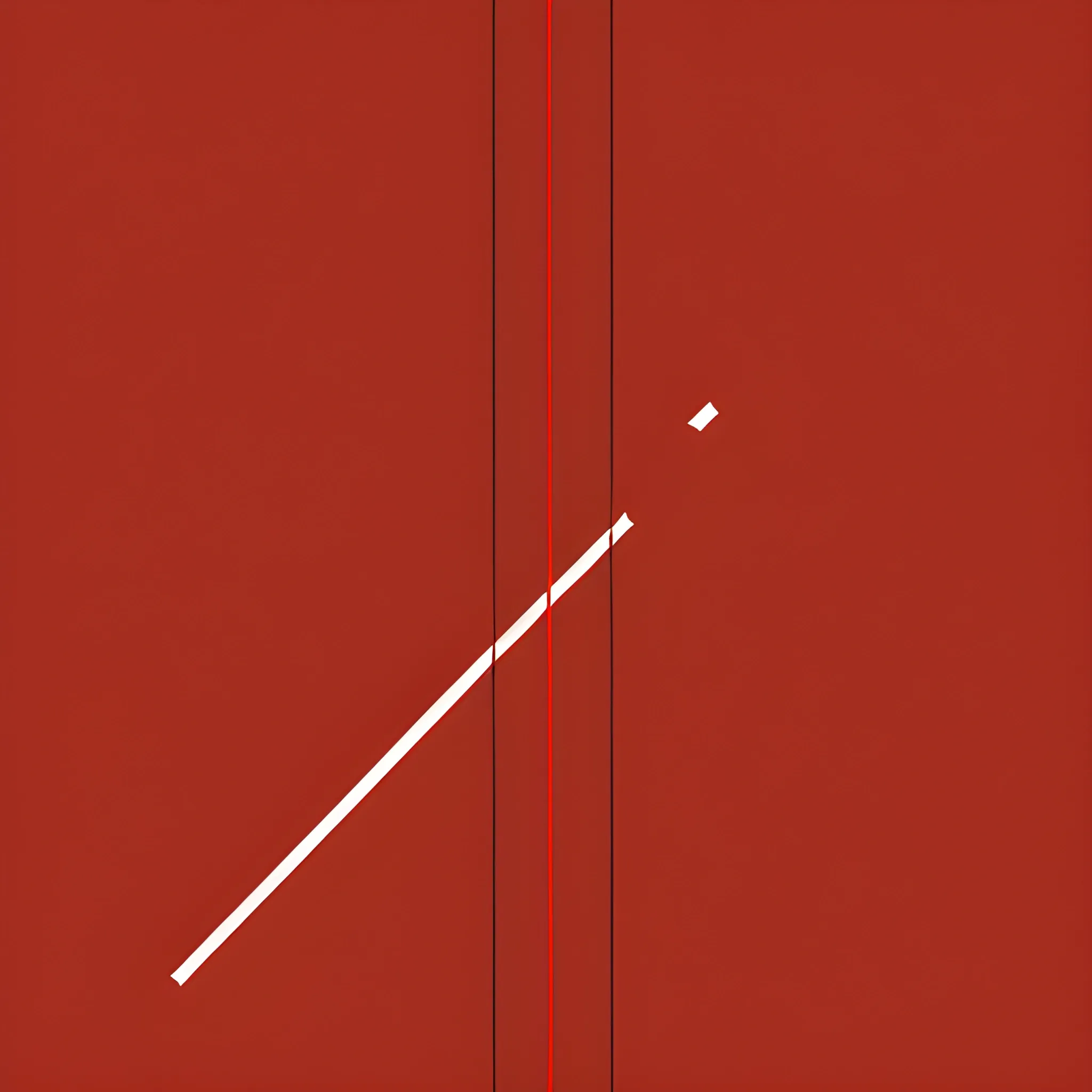 three red lines placed vertically  