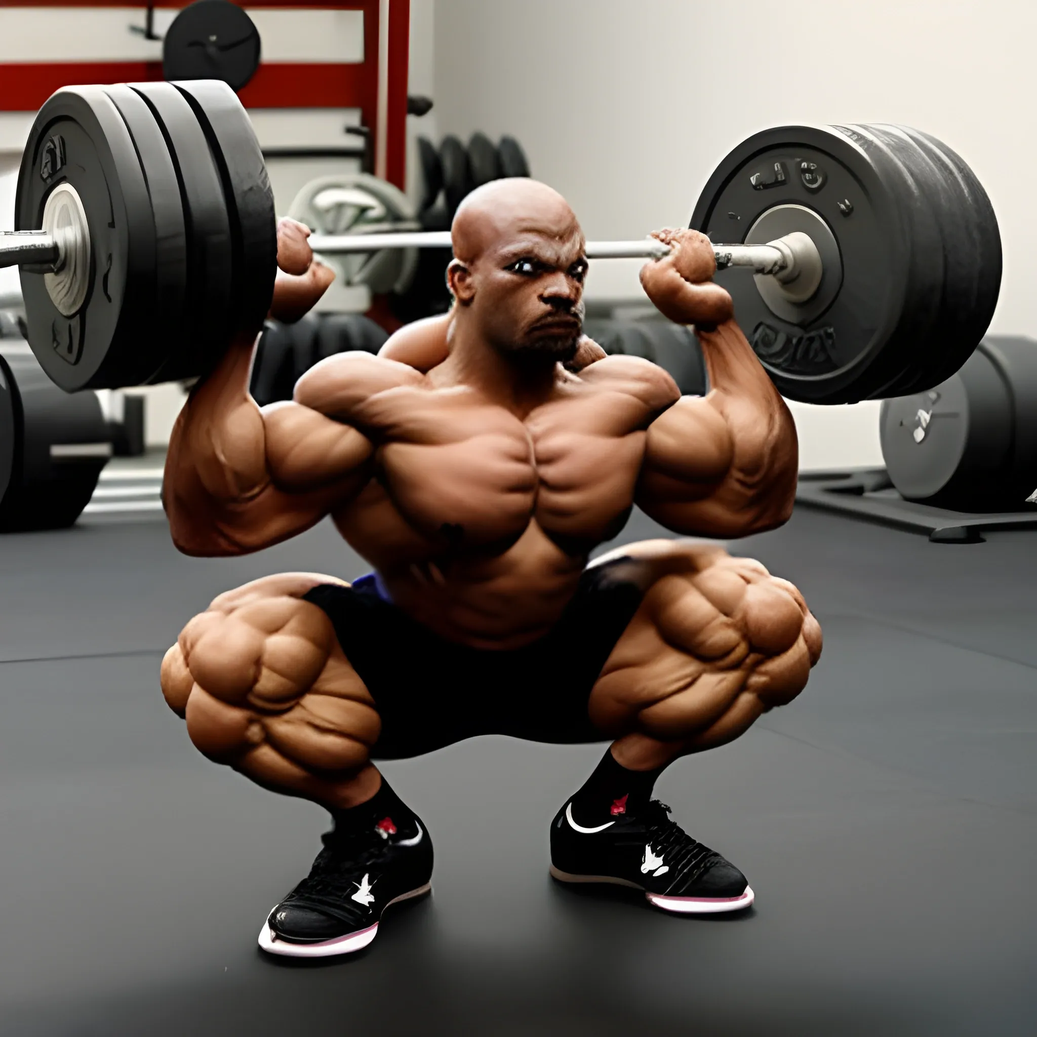 Ronnie Coleman squat of 800 pounds 