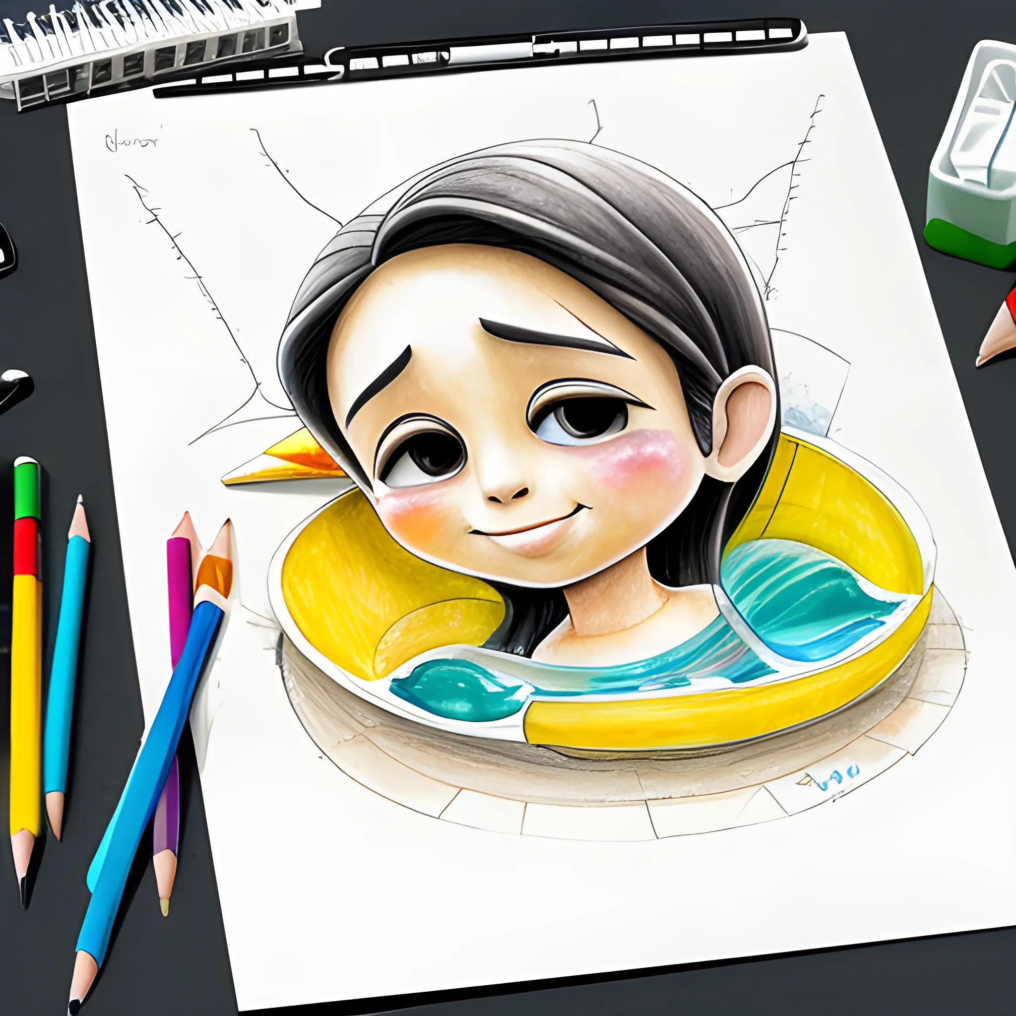 Toda la vida
, 3D, Cartoon, Pencil Sketch, 3D, Water Color