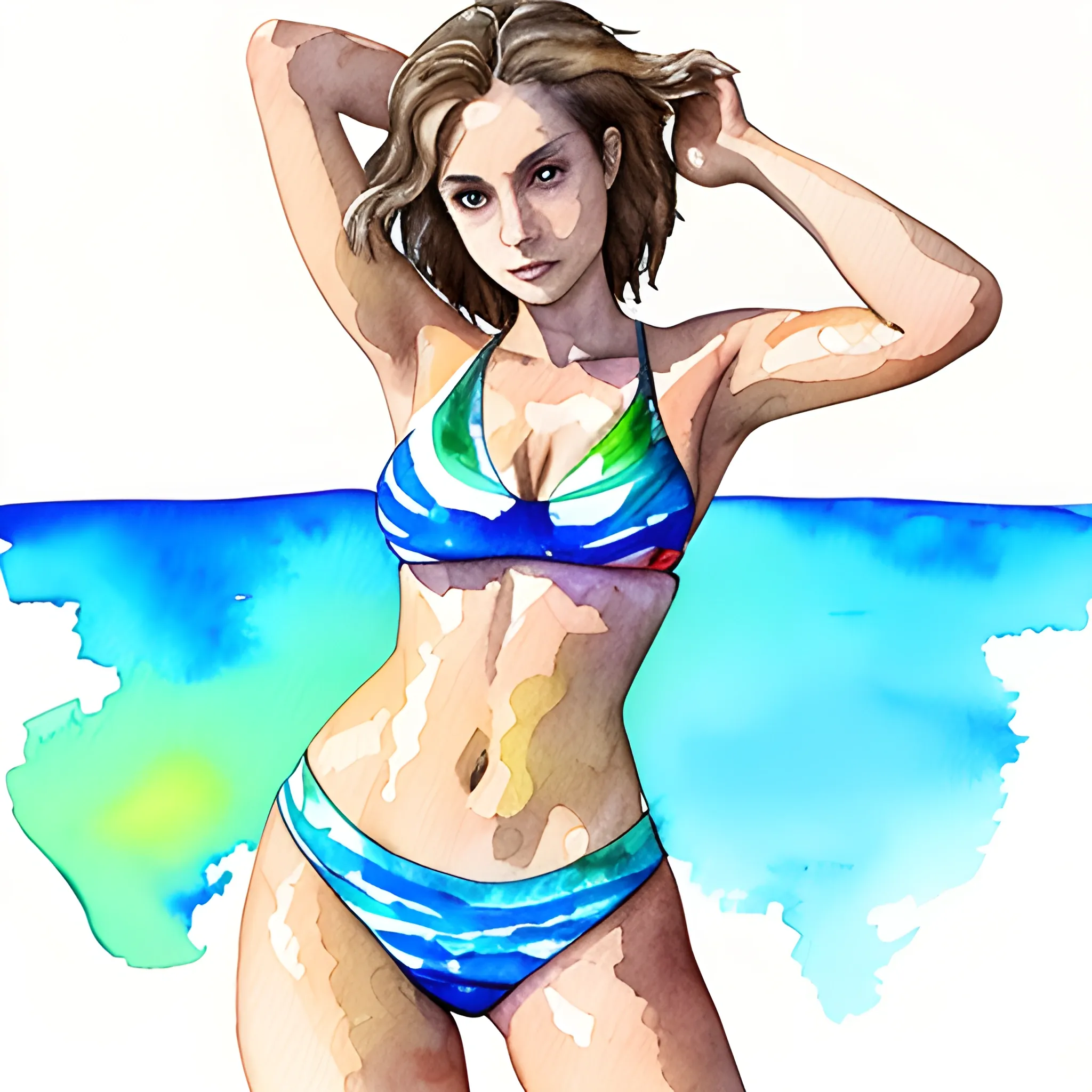 Bikni, Water Color