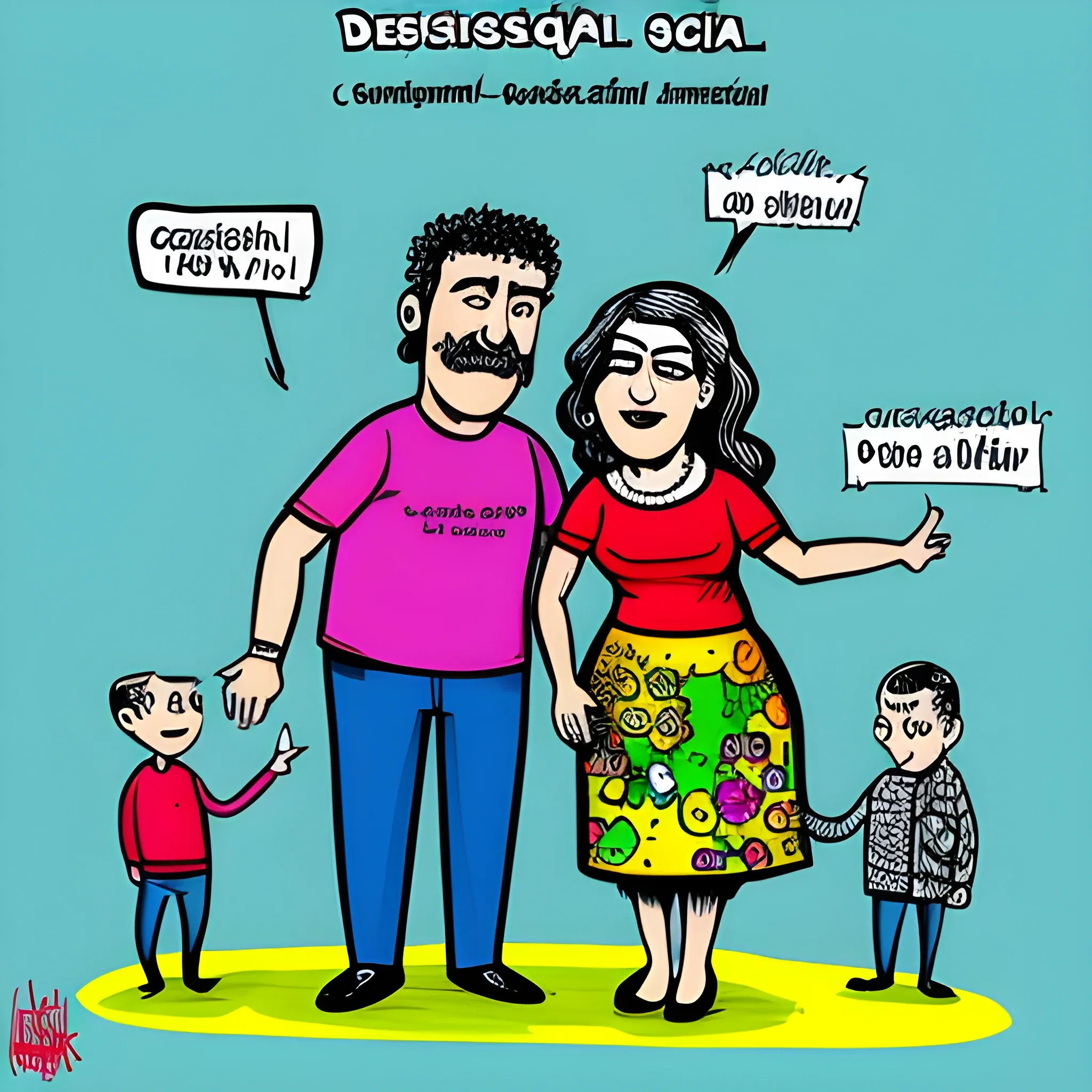 desigualdad social, Cartoon