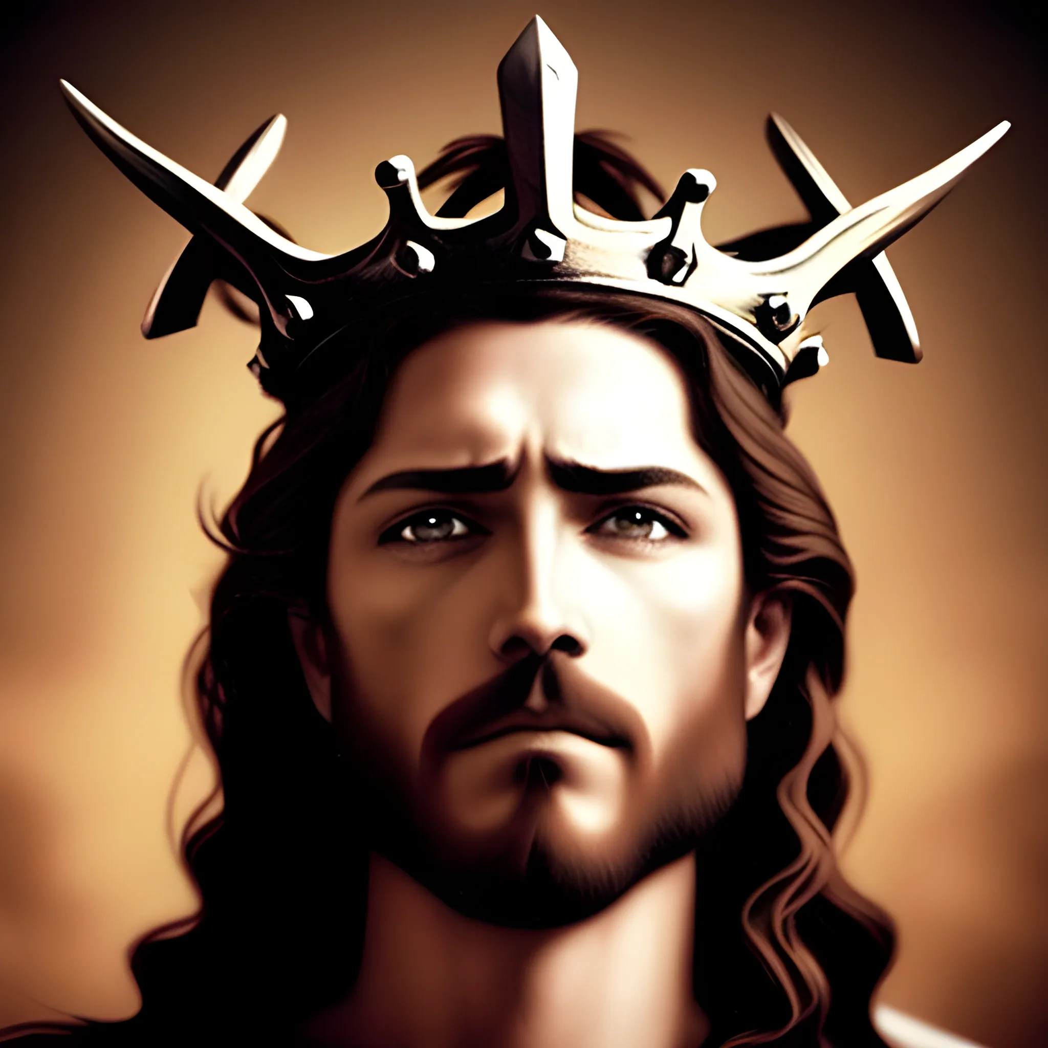 jesus thorn crown badass
