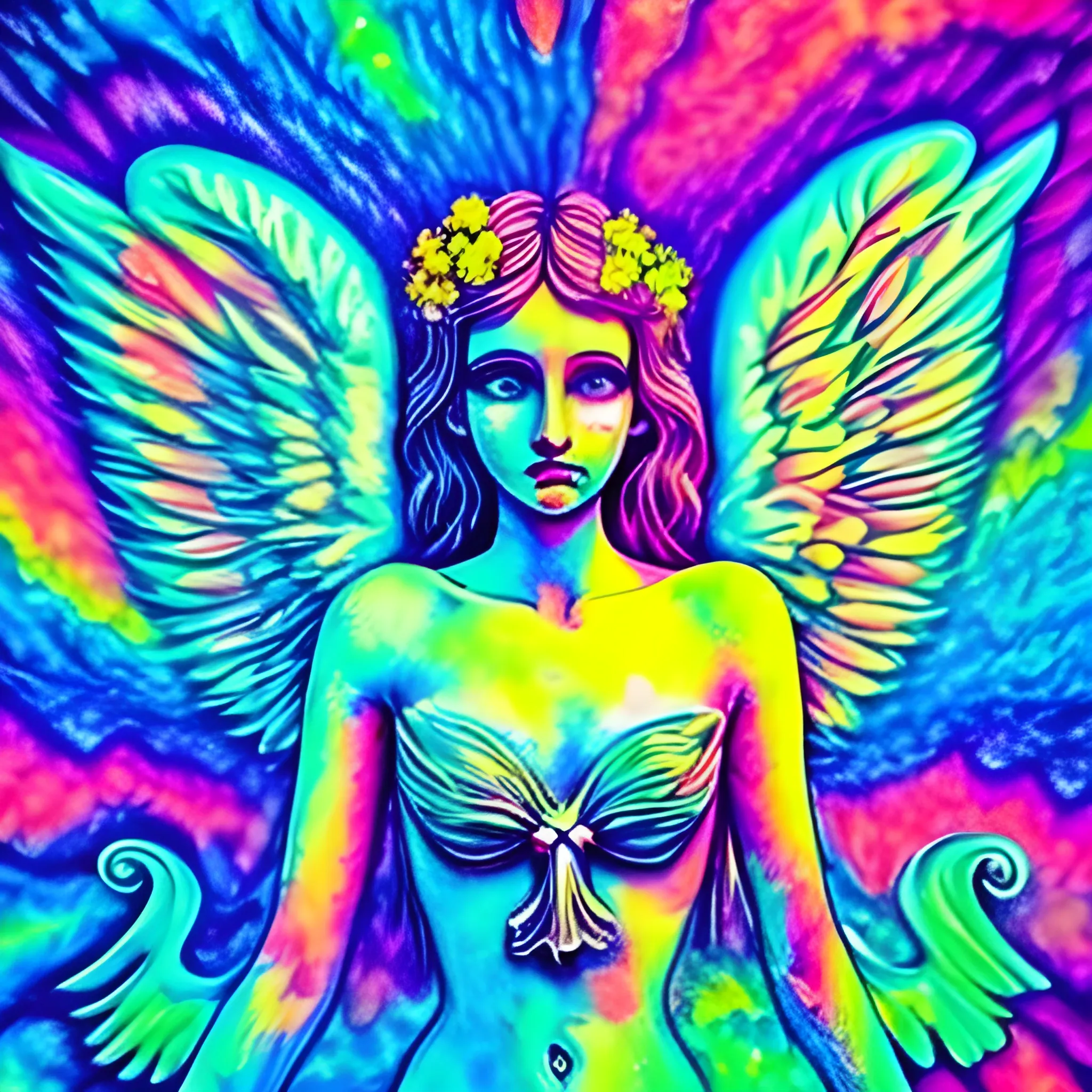 beautif angel, Trippy