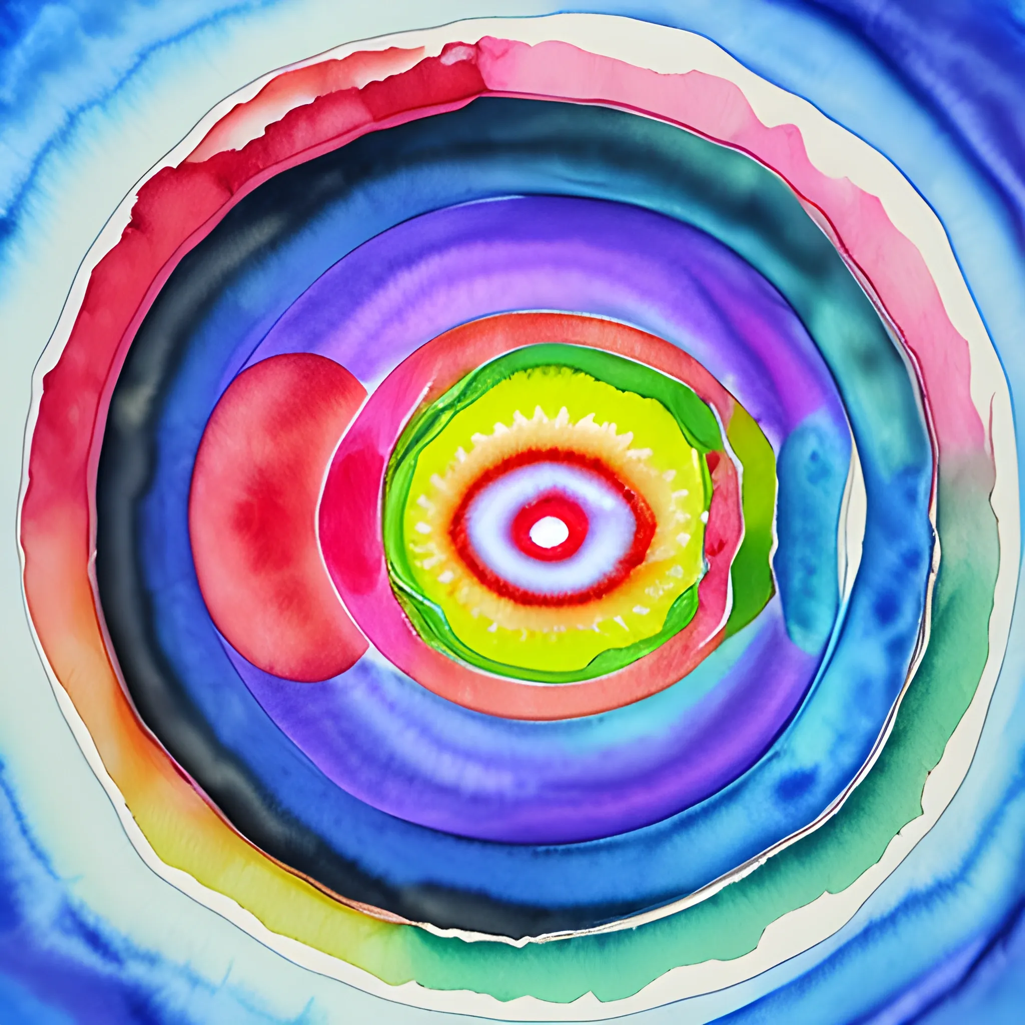 psychedelic birth canal, Water Color