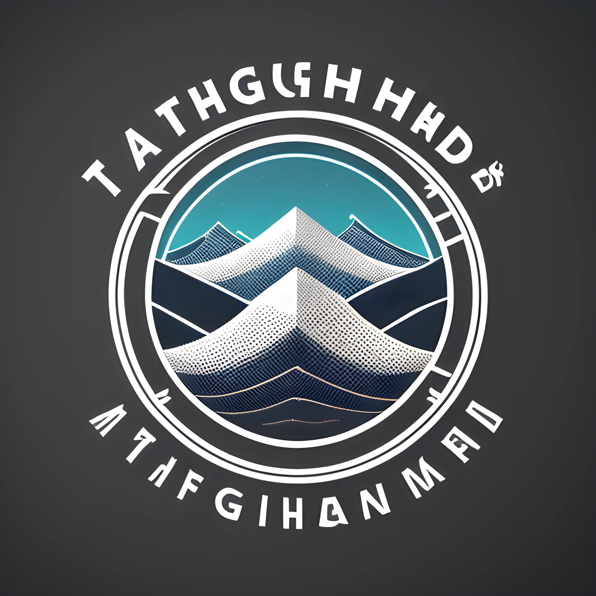 a logo for a brand called tafoughalt made to host digital nomads

