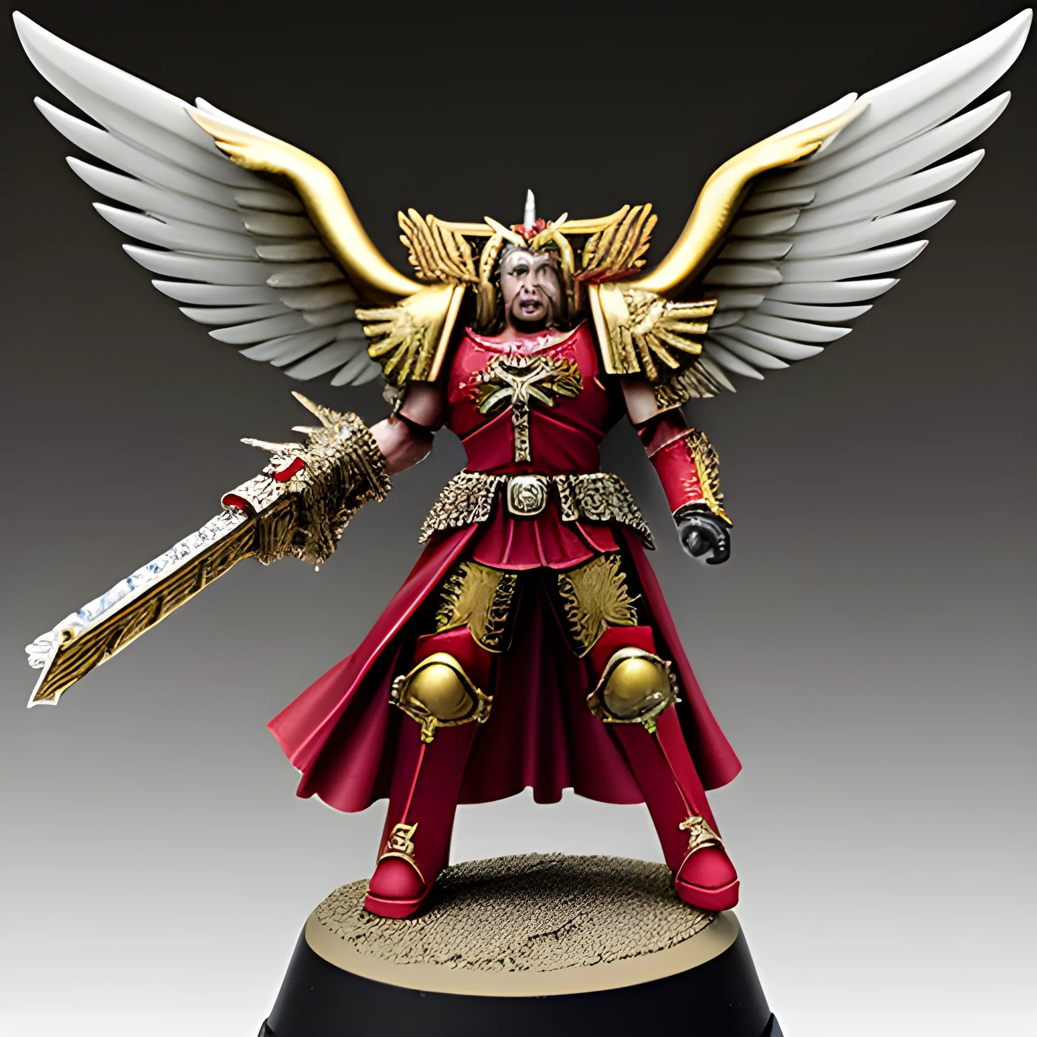 sanguinius the angel from warhammer 40k with no wings