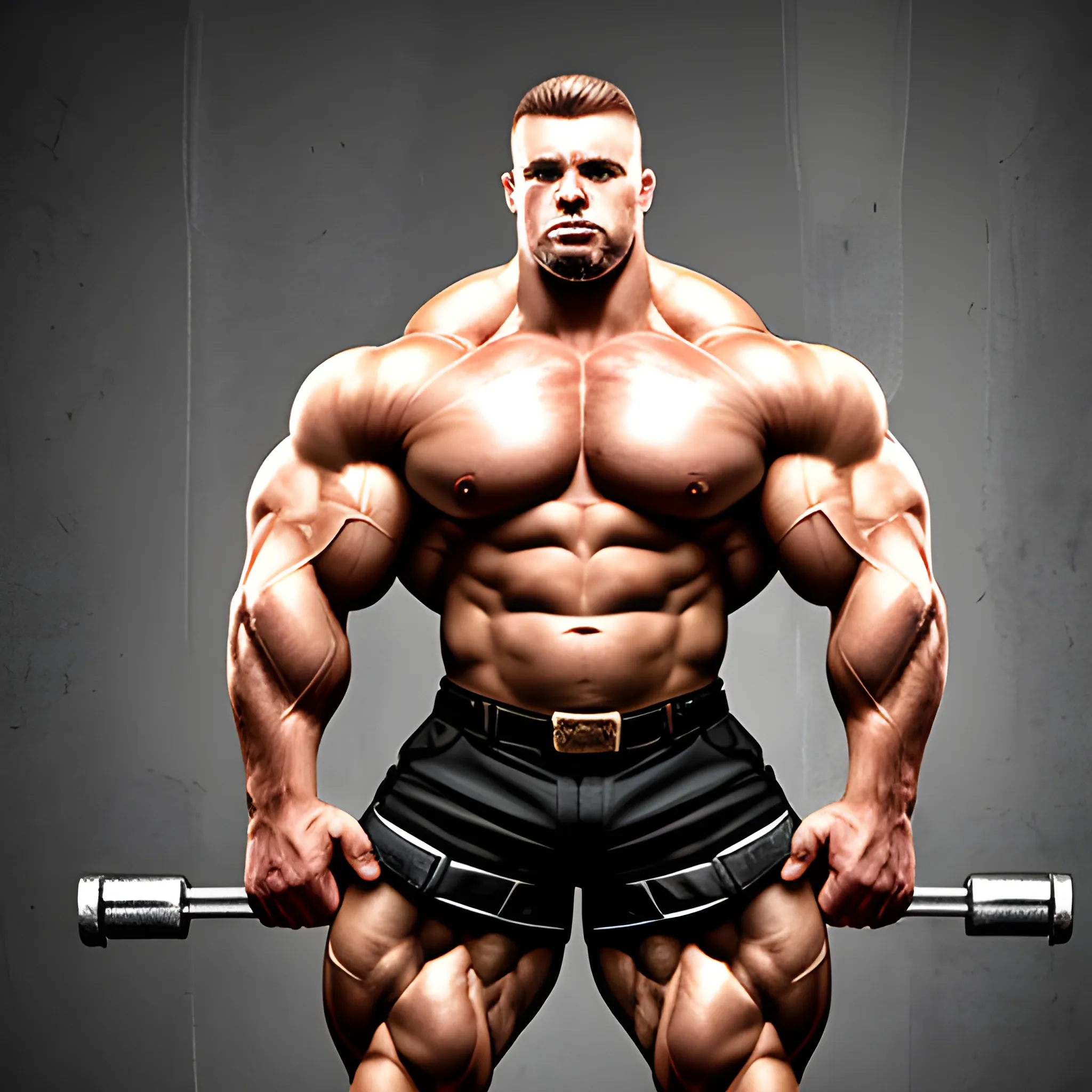 noire style russian bodybuilder,  massive muscles, tall, soldier