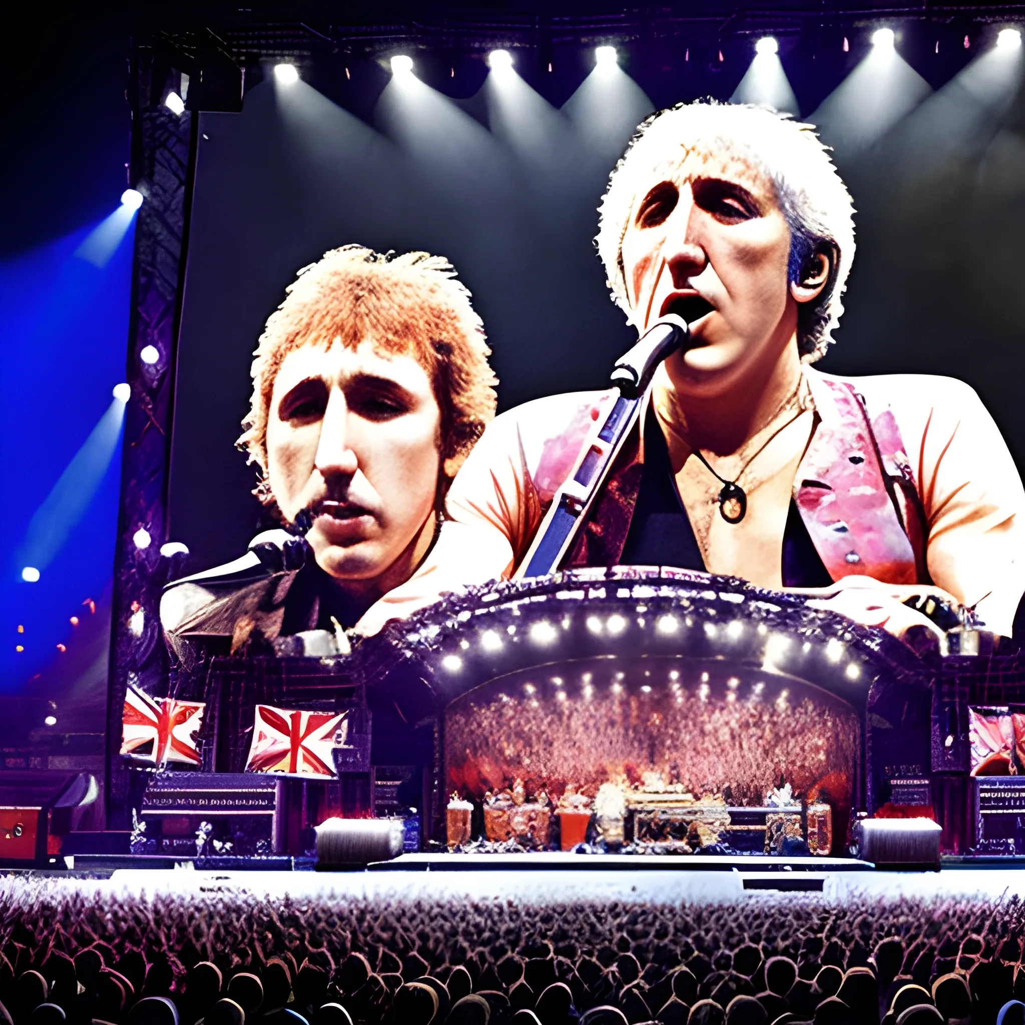 The Who in concert