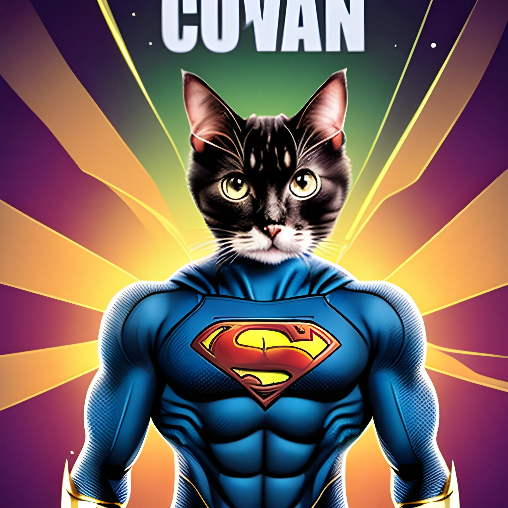 a superhero cat which is retarded
