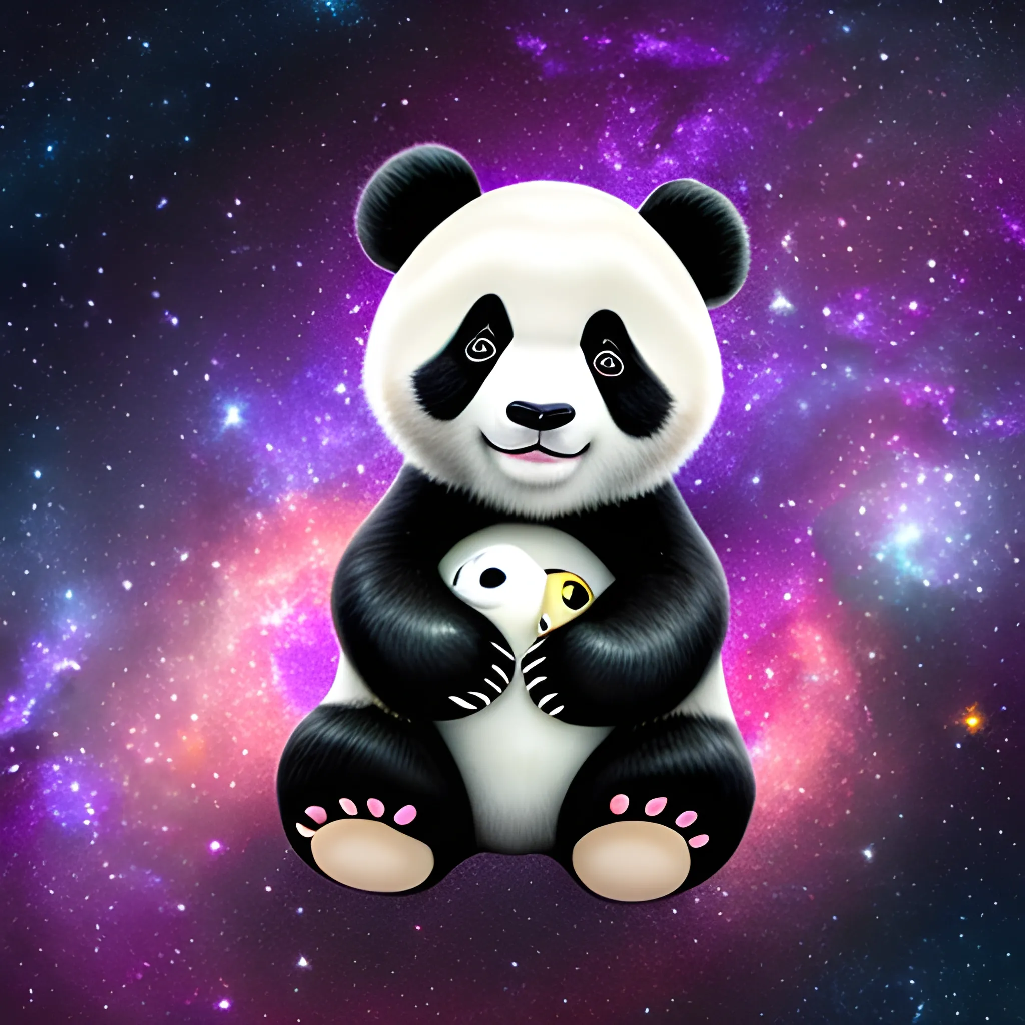 A galaxy panda