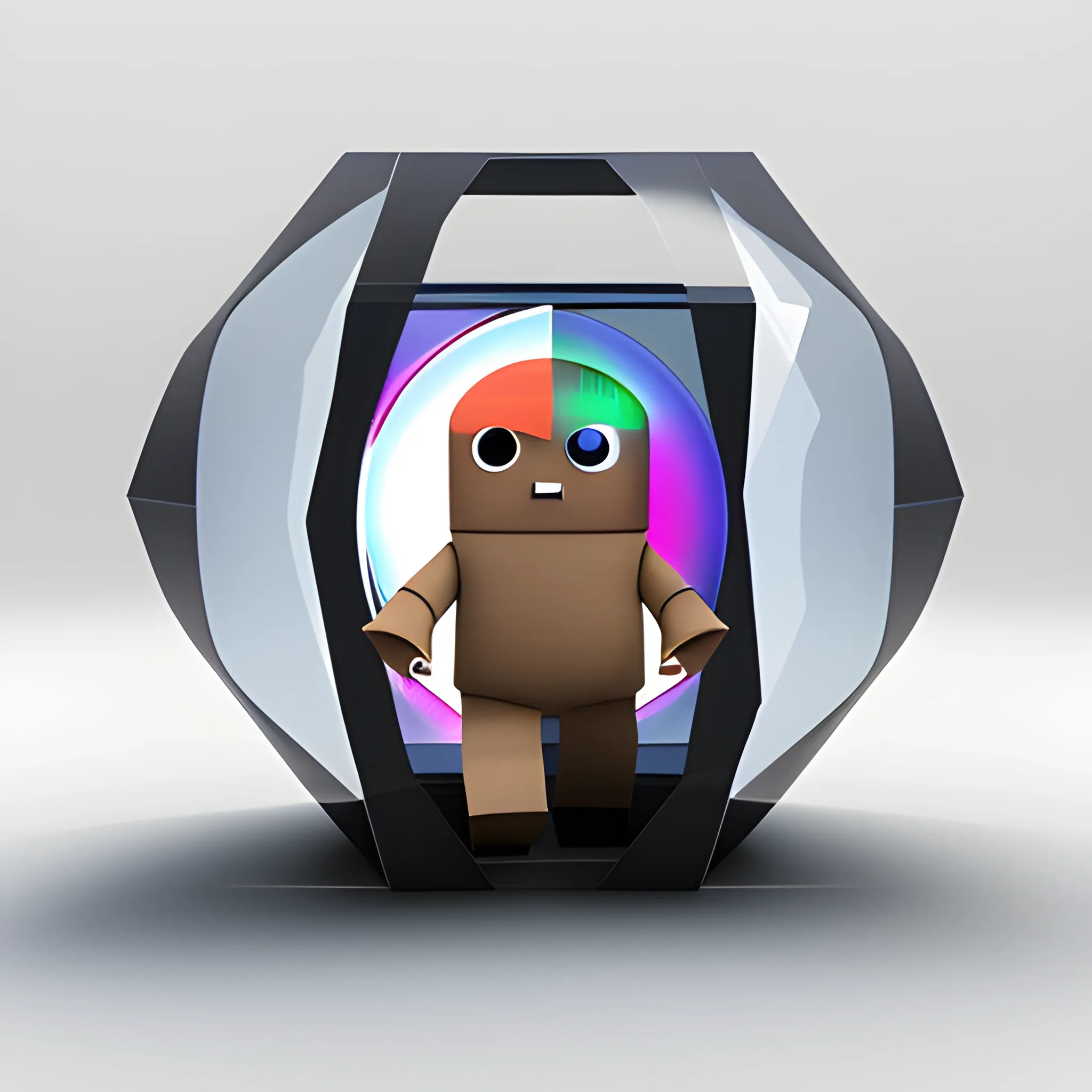 Domo transparente futurista
, 3D