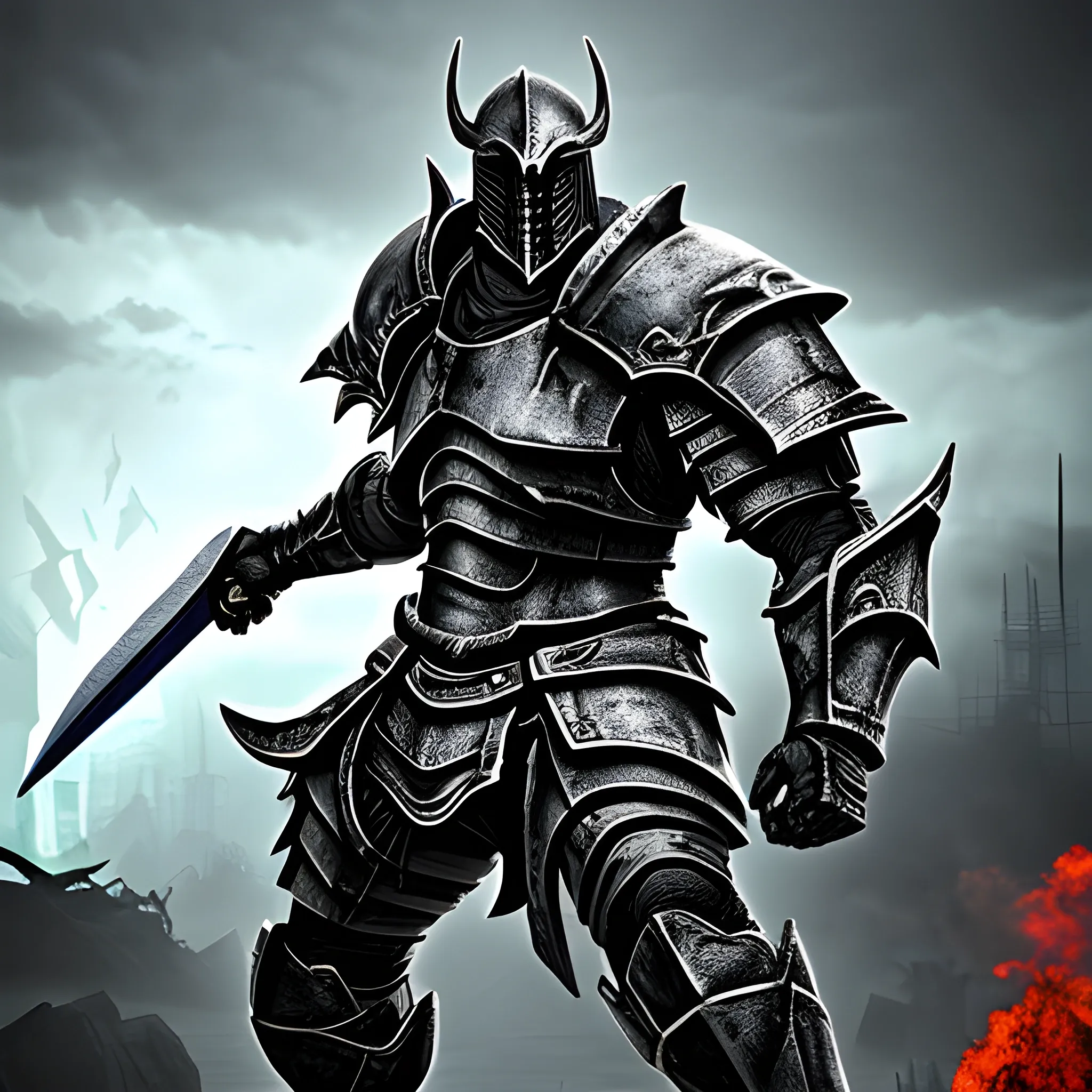 ark style, from hell apocalypse knight, battle