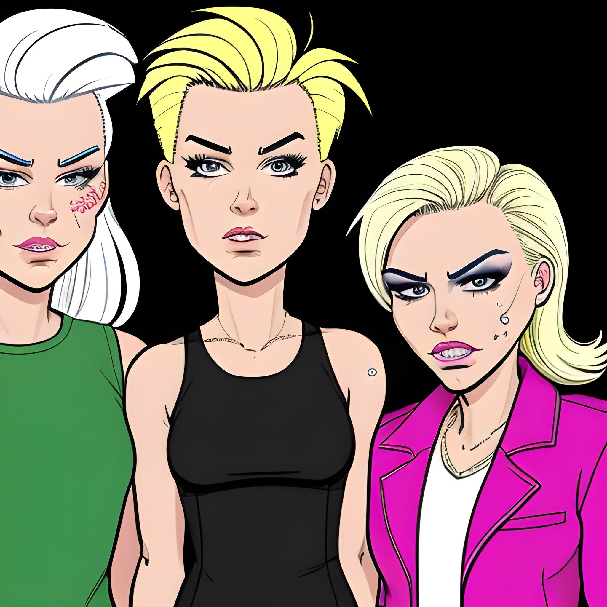 , Cartoon
.butch
.marjorie
.bleachblonde
,dyke
.ugly
