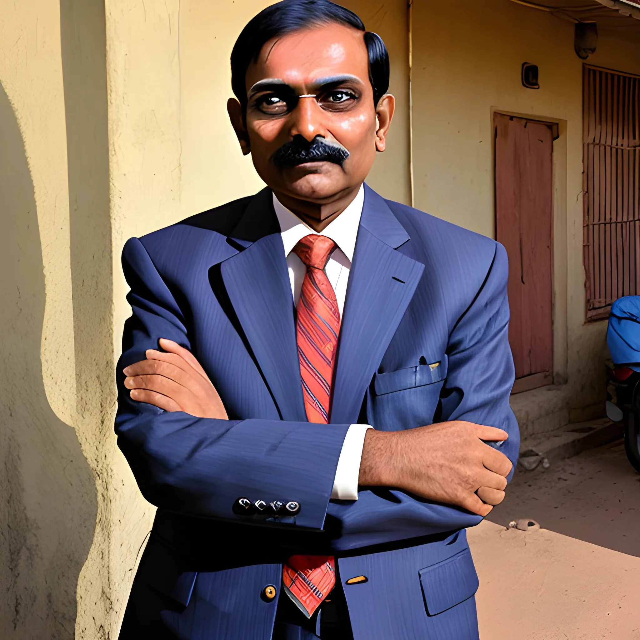 40 year indian business man

