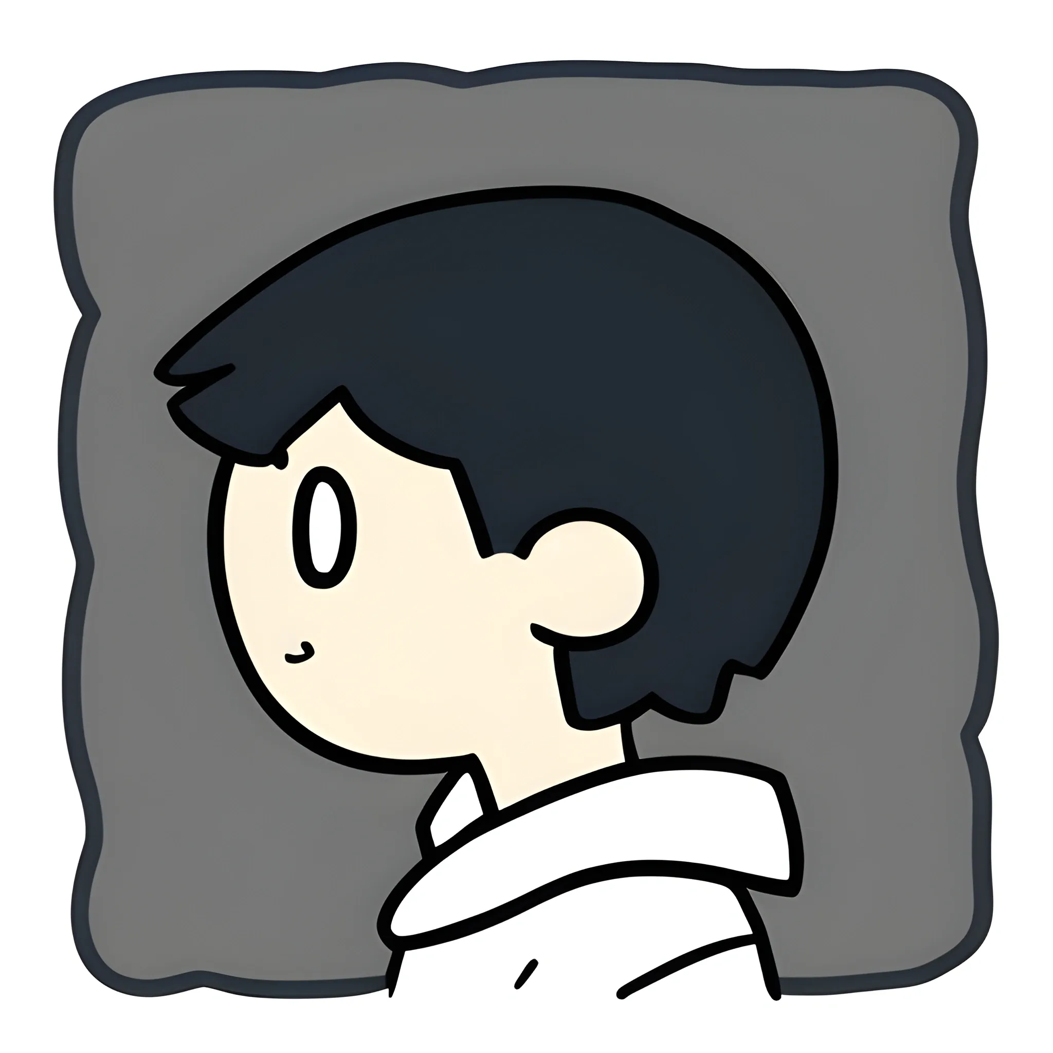 profile picture for youtube channel minimalist for videos content , Cartoon I want my friend to be in the picture