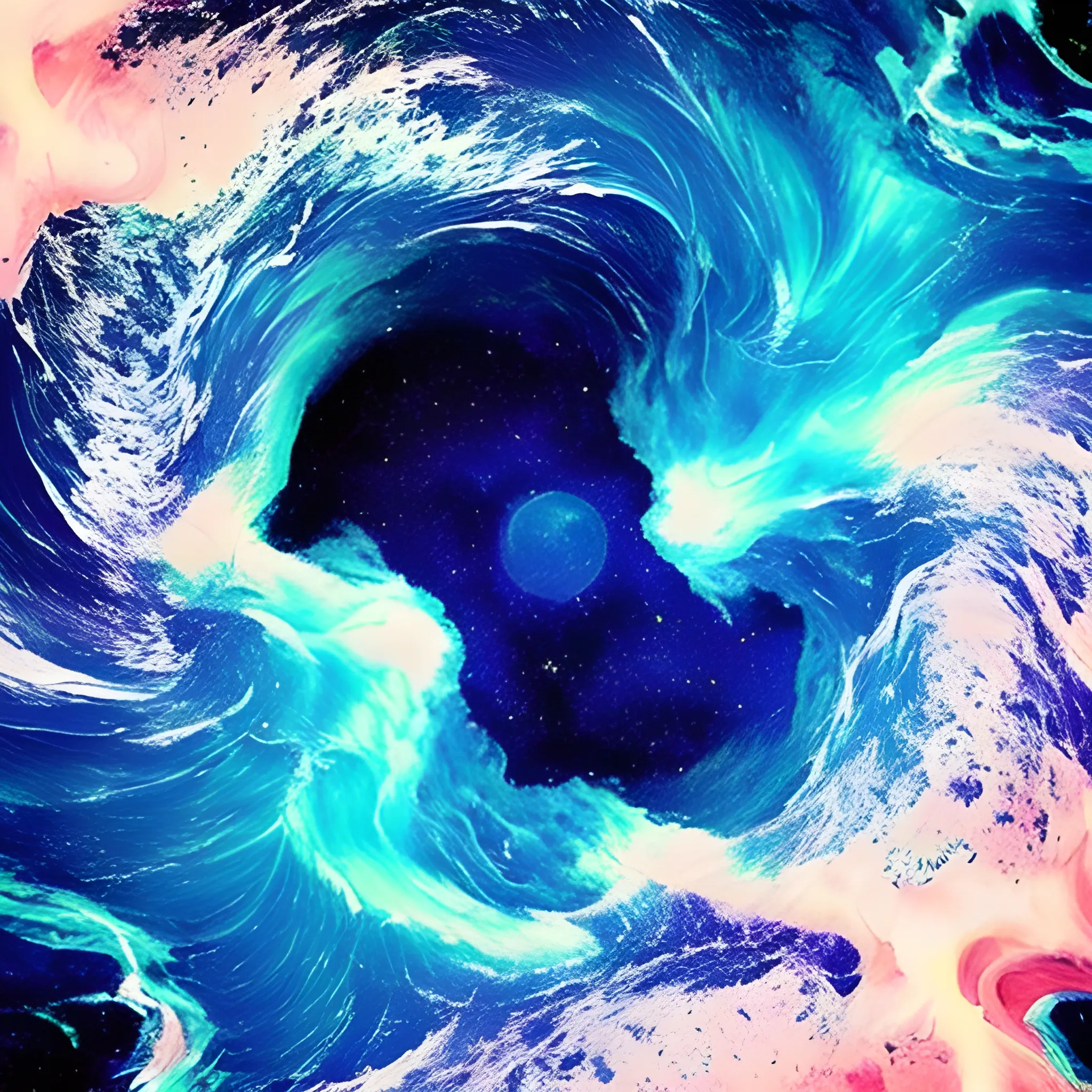 the sea in the space, Trippy