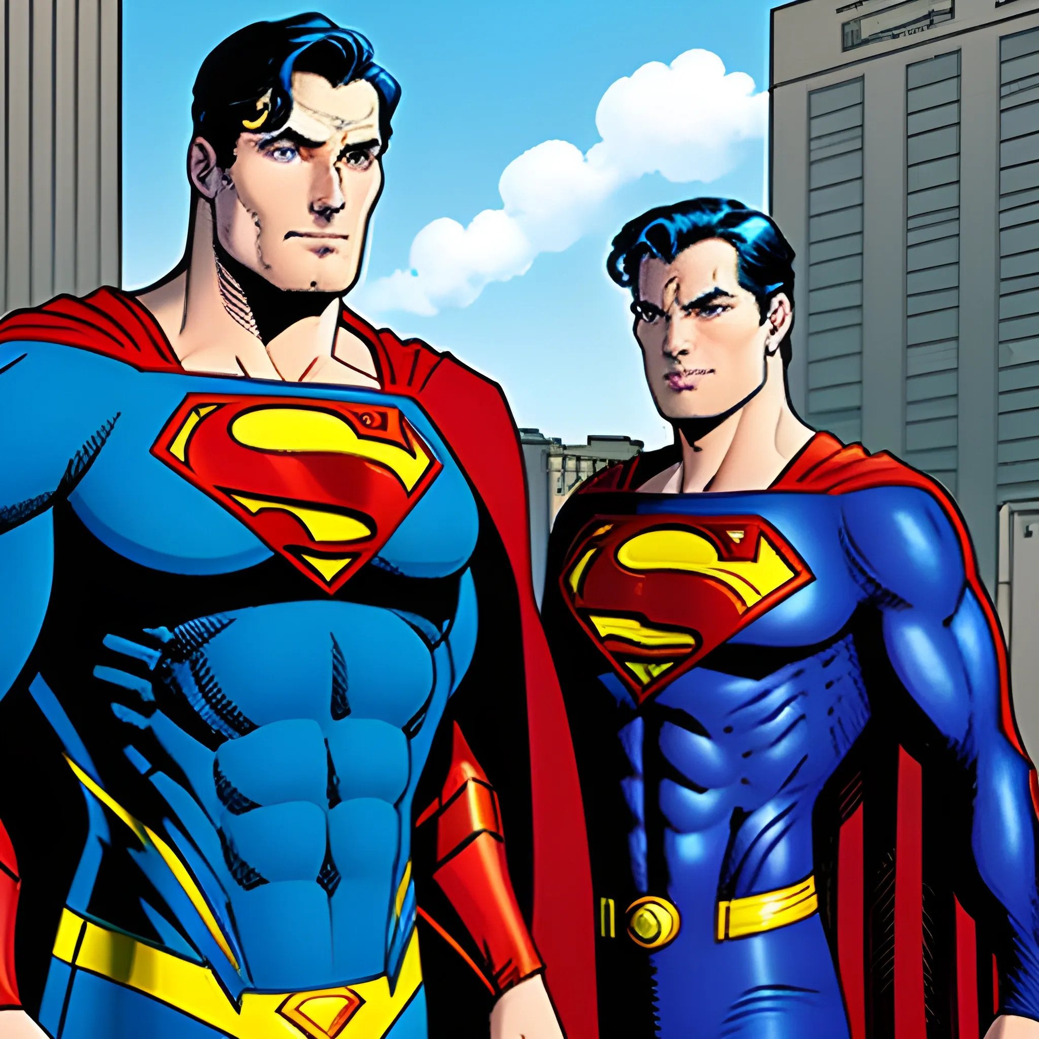 Superman with Sentry