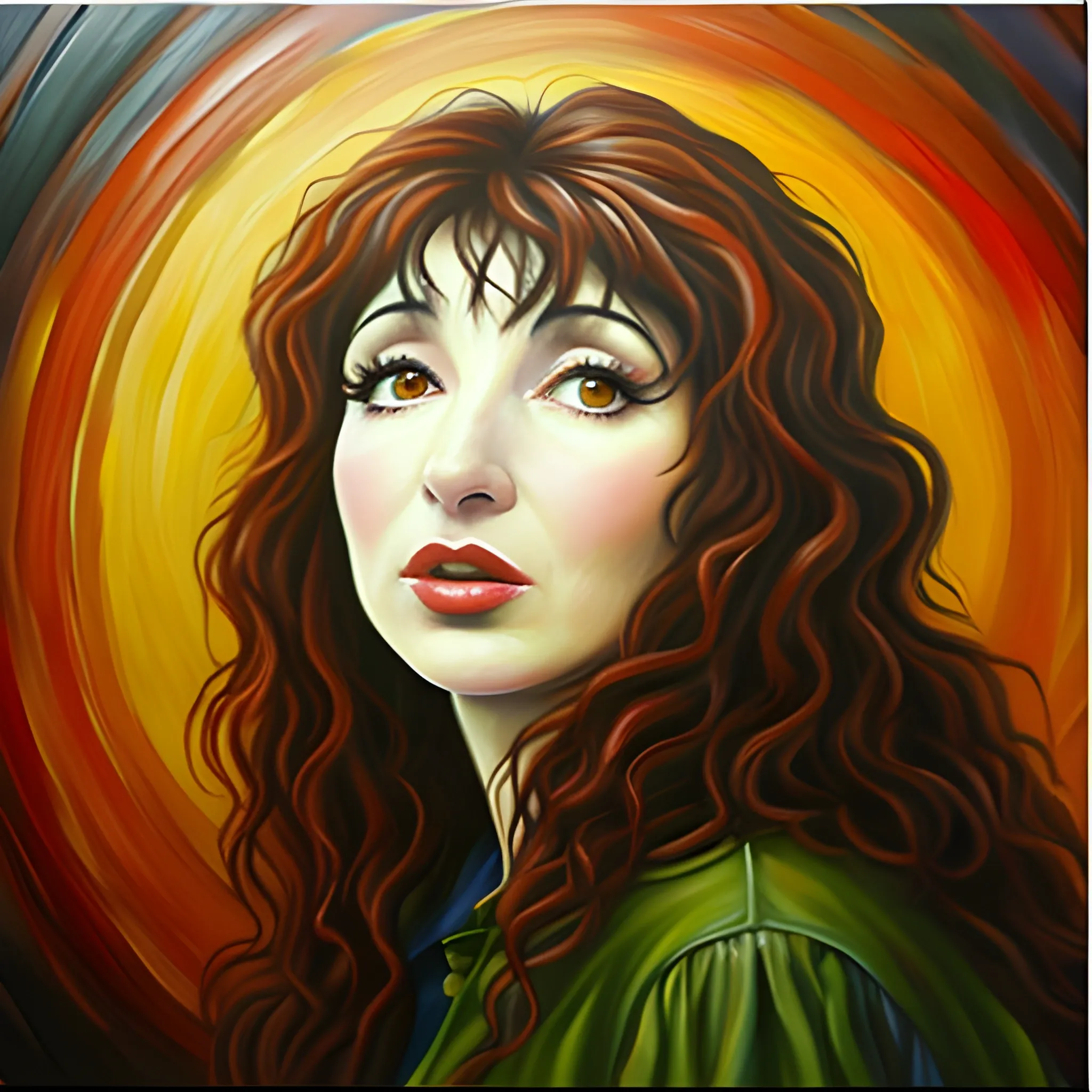 Kate Bush, Oil Painting