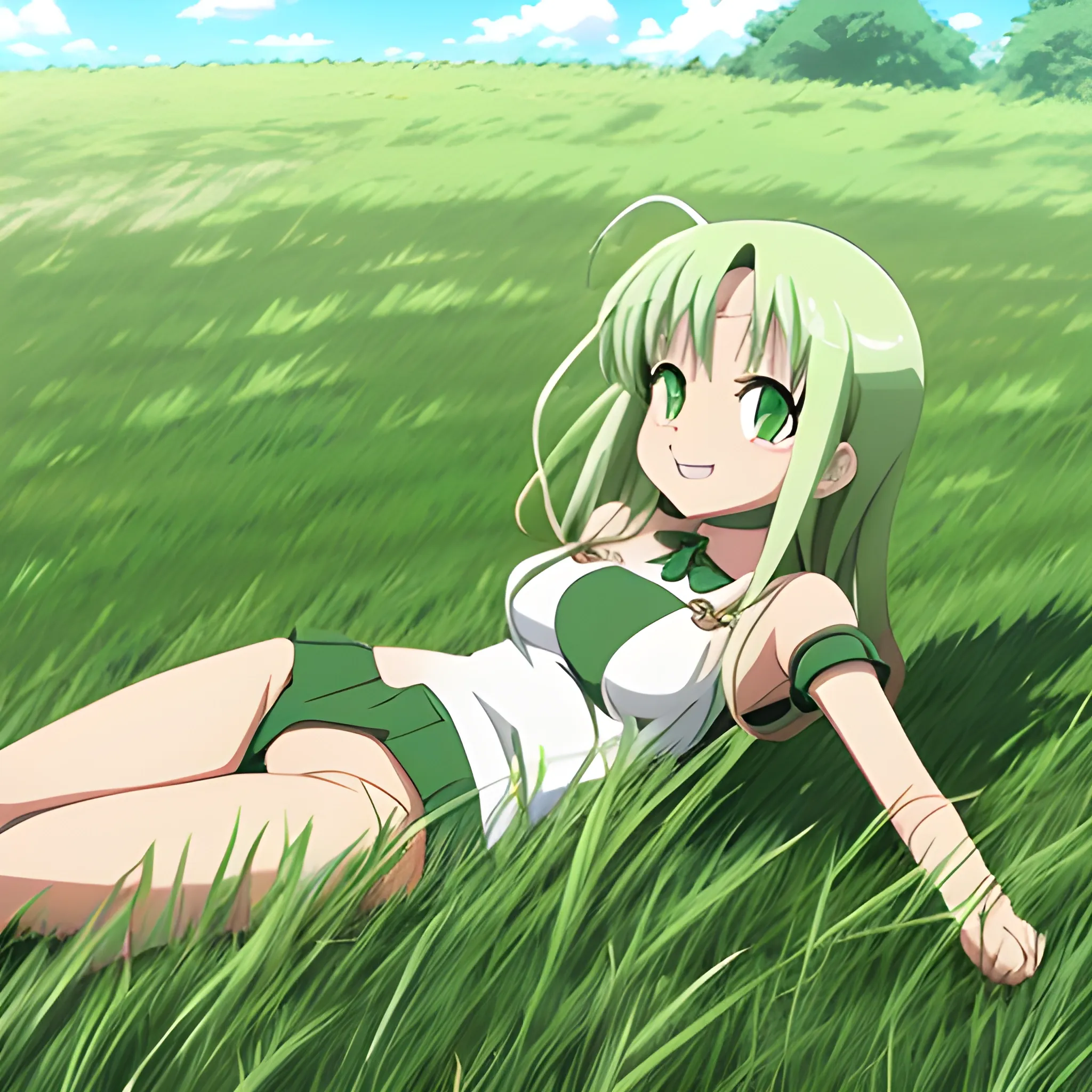 grass anime for anime,only