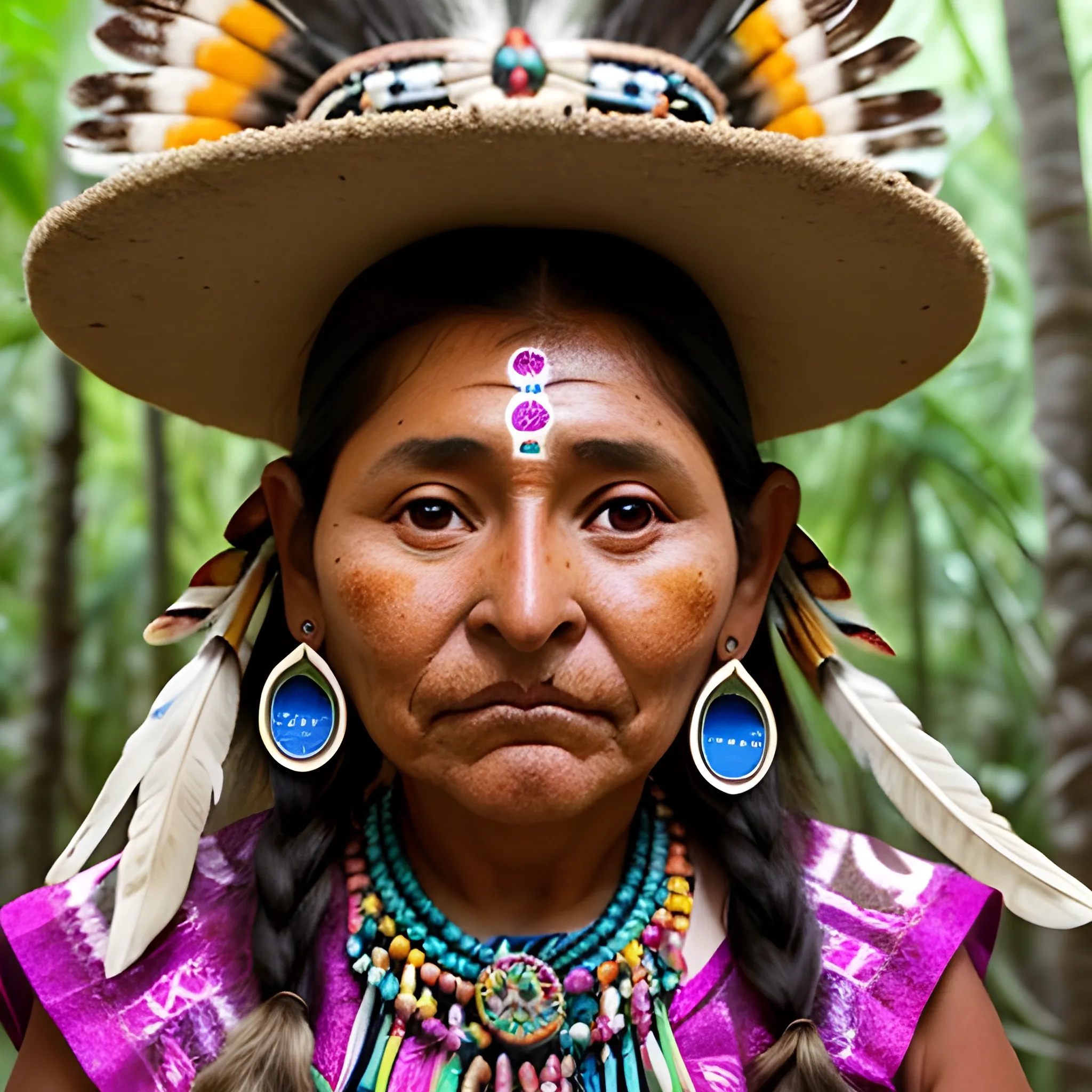 En una choza al borde del
bosque, vive una indigena llamada
Maya, cuyos ojos brillan con la
curiosidad de explorar los
misterios que yacen más allá de
los límites de su hogar