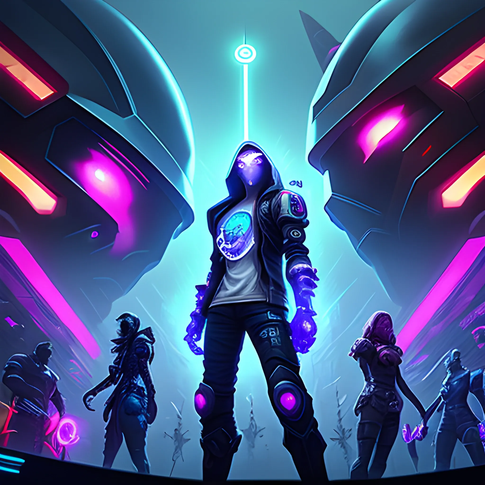 Cyberpunkstyle, Dota / League of Legends