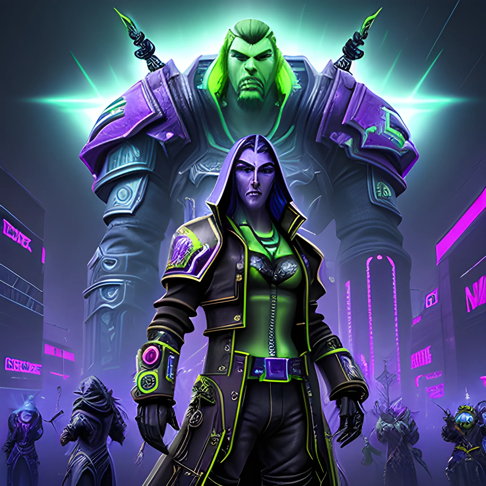 Cyberpunkstyle, Warcraft 3