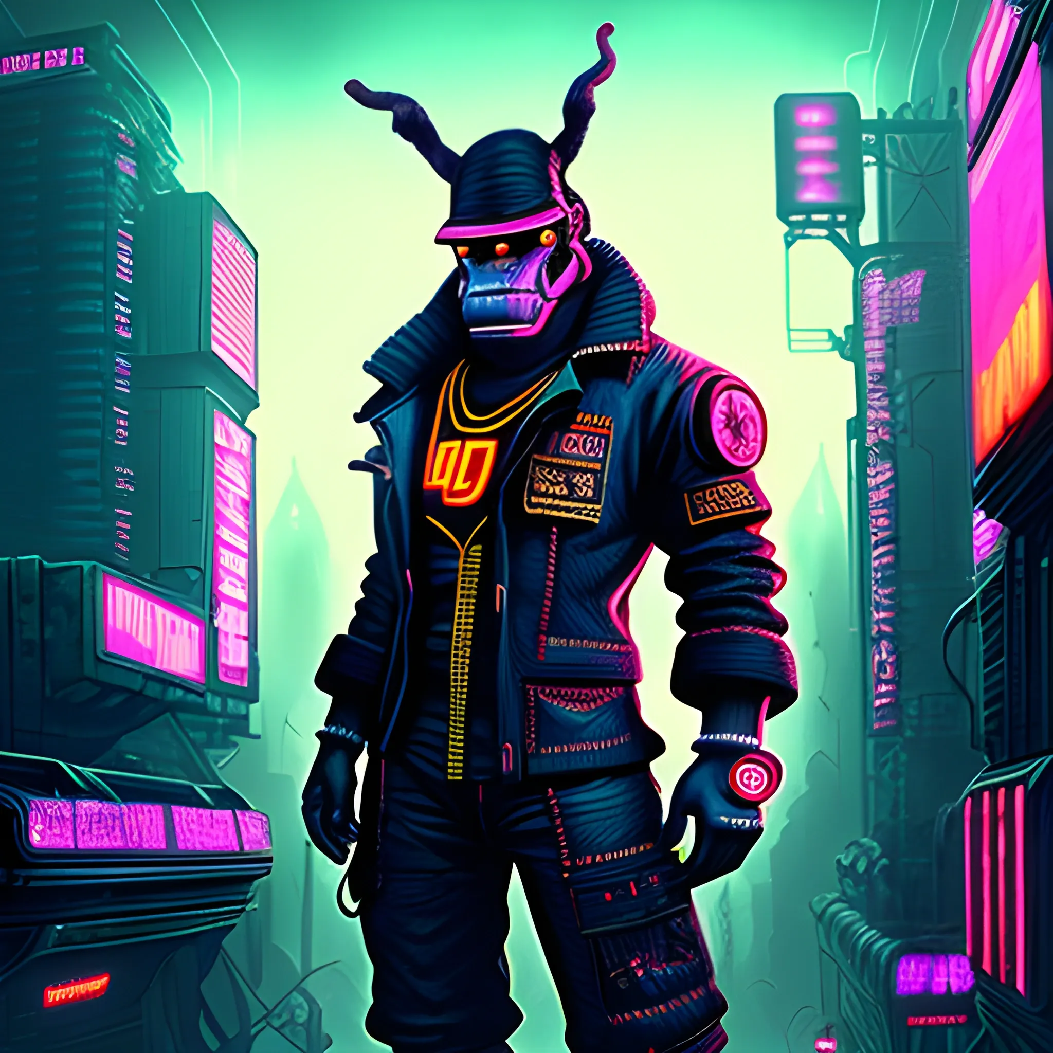 Cyberpunkstyle, Donkey Kong