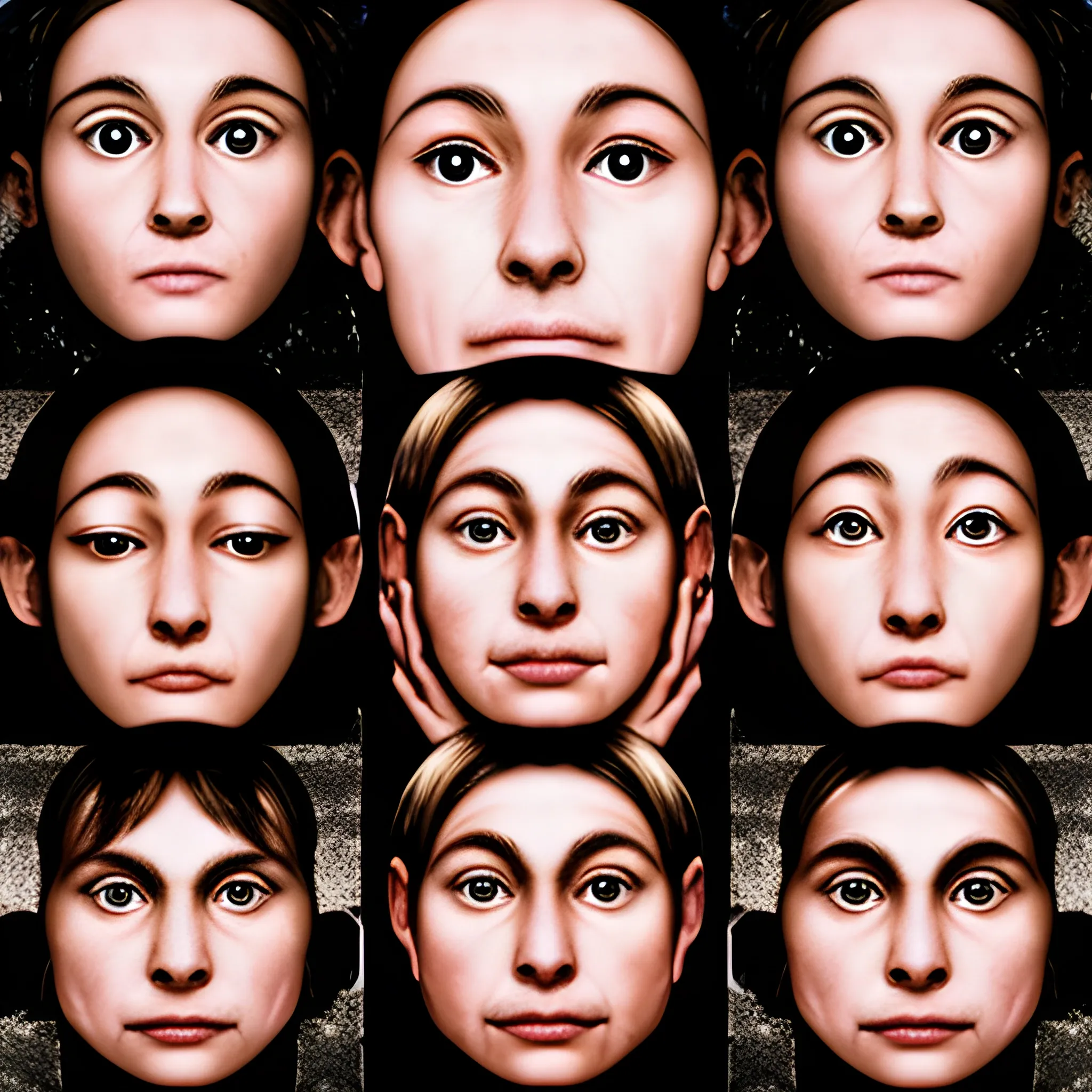 faces within faces within faces within faces