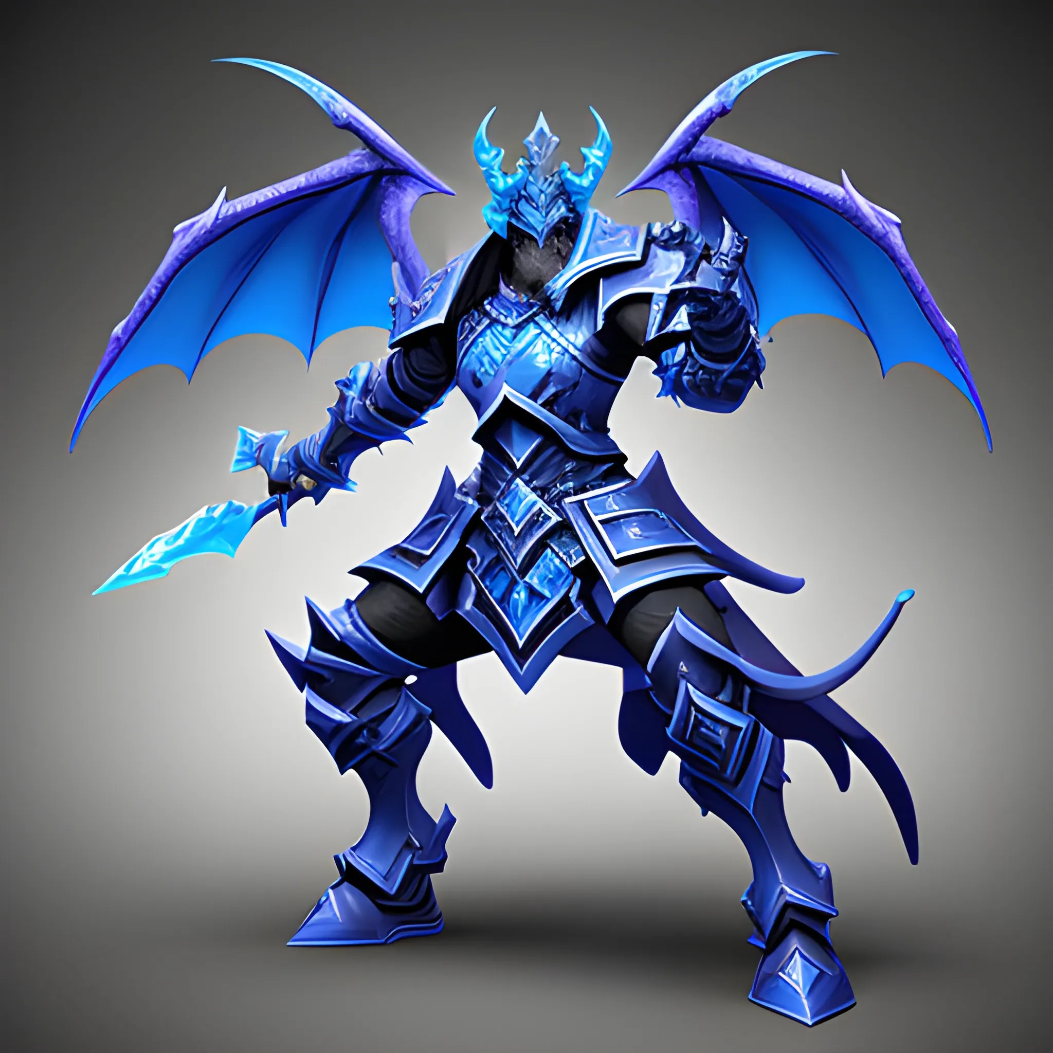 blue half dragon paladin