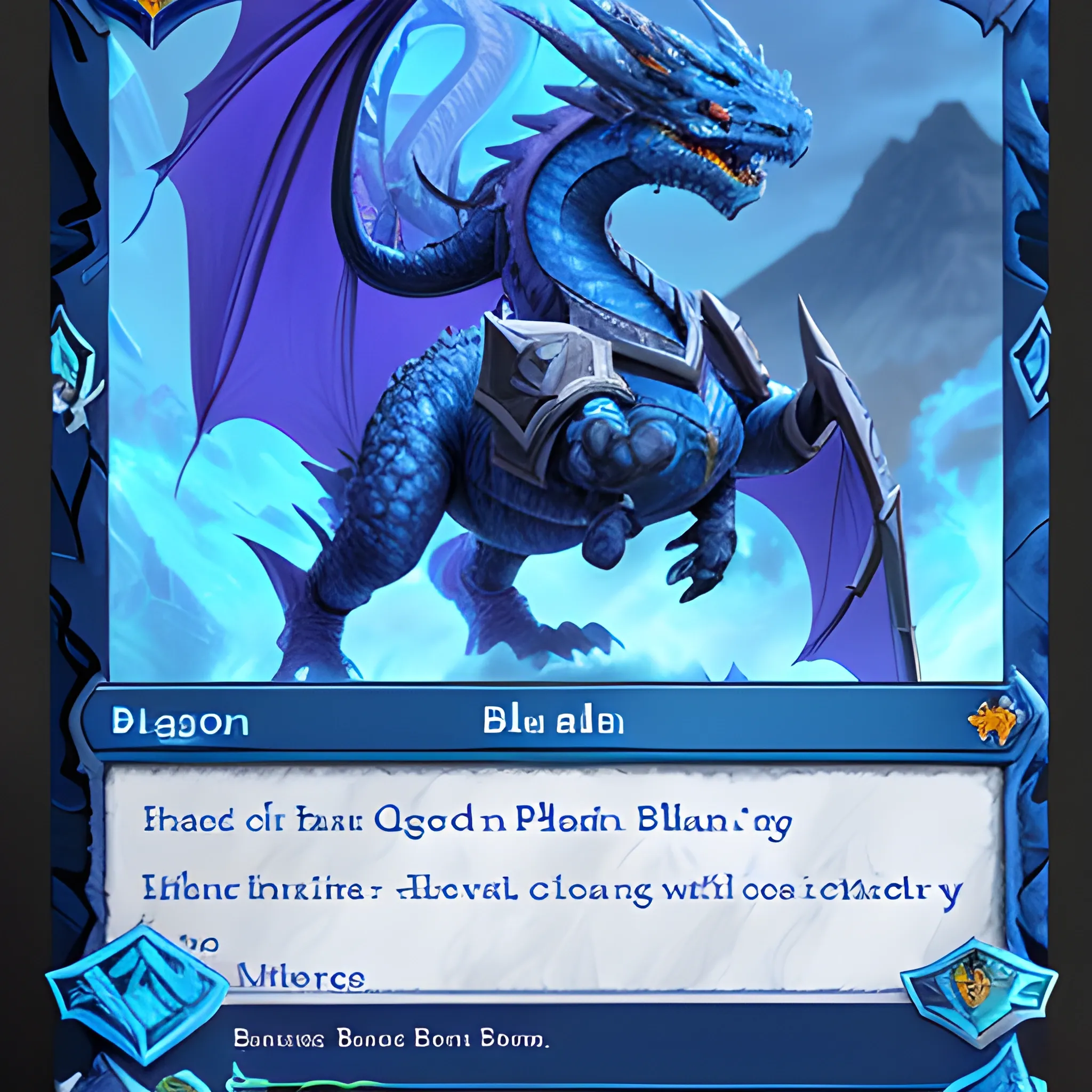 blue half dragon paladin