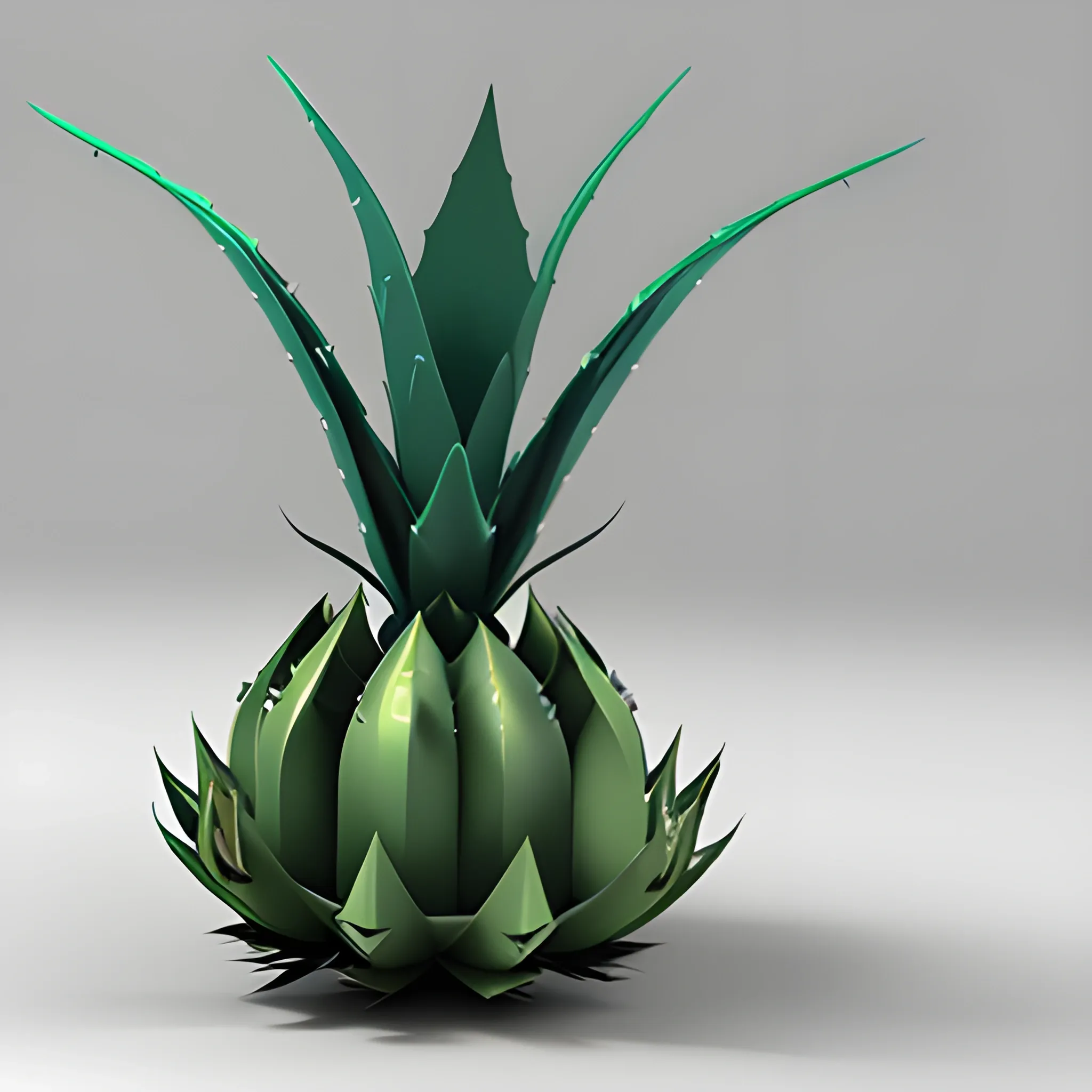 AGAVE Y MURCIELAGO ALEBRIJE, Cartoon, 3D