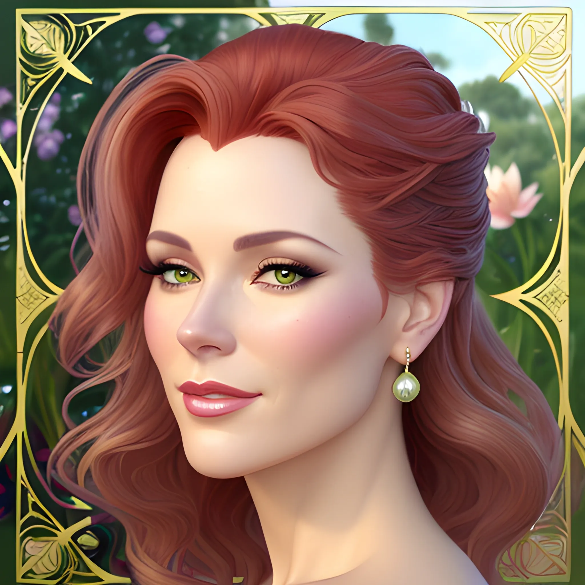 close-up. young Robyn Lively at a lotus pond; highly detailed beautiful face; glitter, renaissance; high contrast, pastel, sorbet, pearlescent, Unreal Engine 5; by Dan Parent, Alphonse Mucha, Artgerm, WLOP, intricately detailed, fantasy, bizarre, beautiful, Chromolithography, Soft Shading, Unreal Engine; digital painting, smooth, sharp focus, illustration, art by lisa frank, Steve Goad, Frank Frazetta, William-Adolphe Bouguereau, Unreal Engine 5, Cartoon, 3D, Oil Painting, 3D