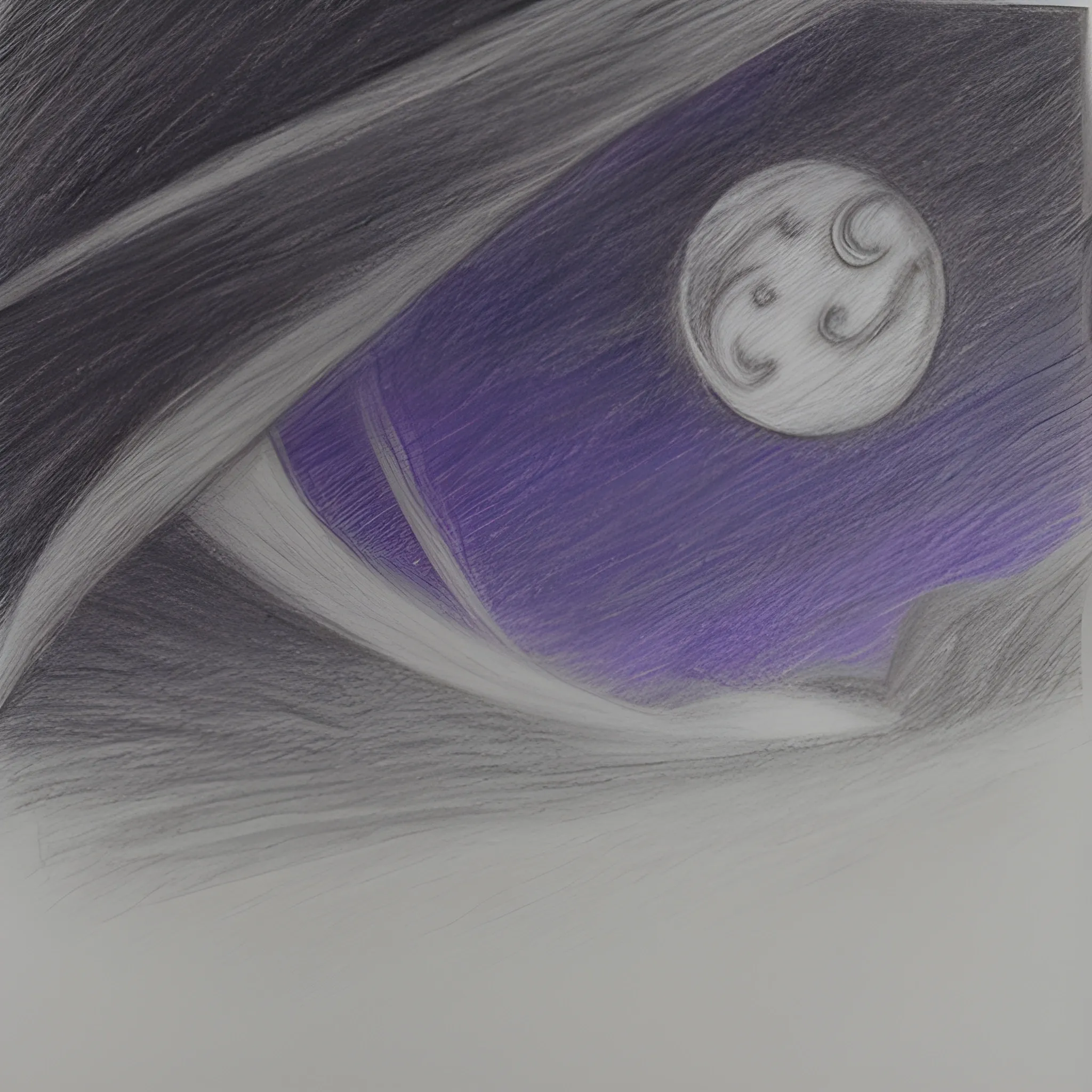  night sky, Pencil Sketch