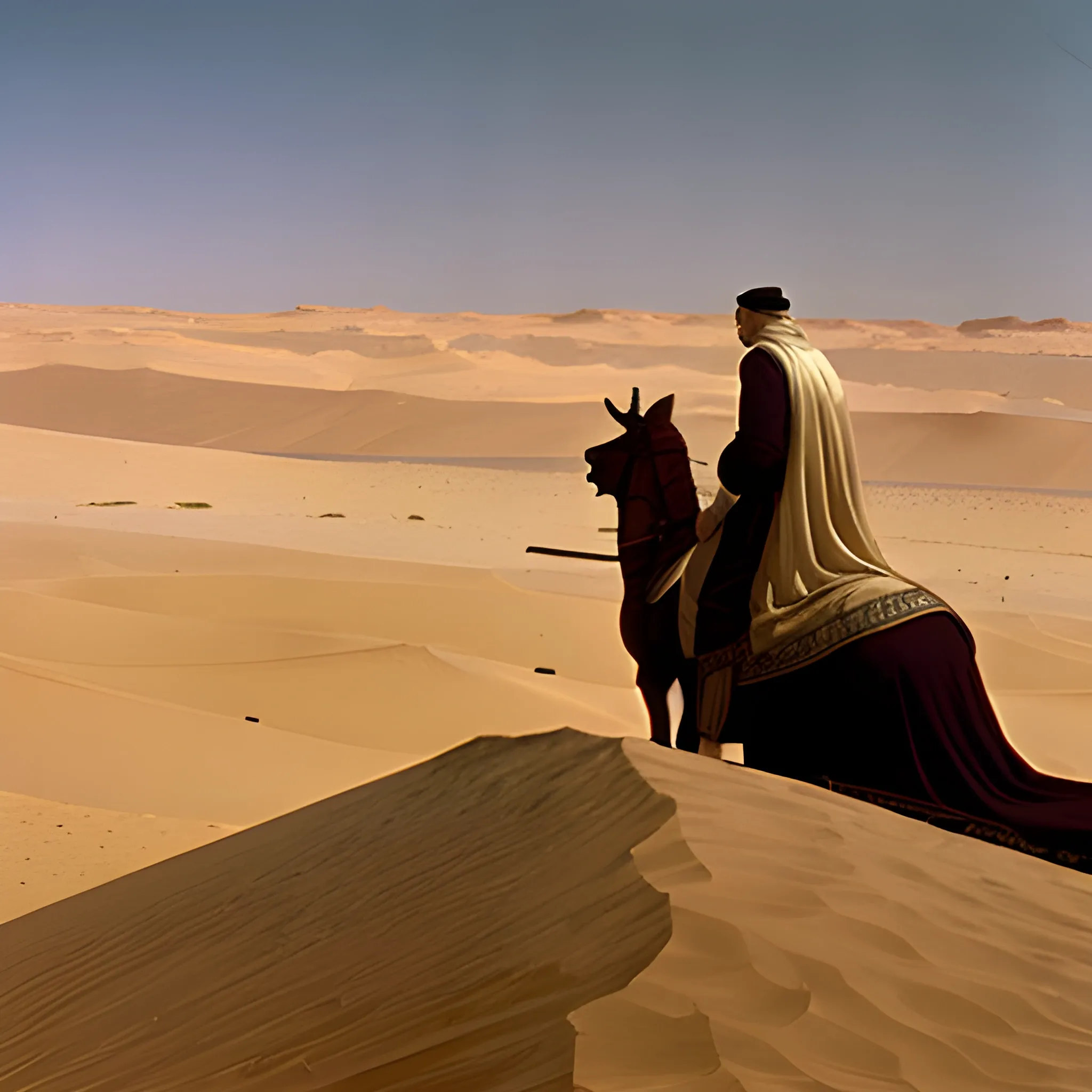 To capture Jordan's grandeur, director David Lean decided to shoot LAWRENCE OF ARABIA in Super Panavision 70mm.