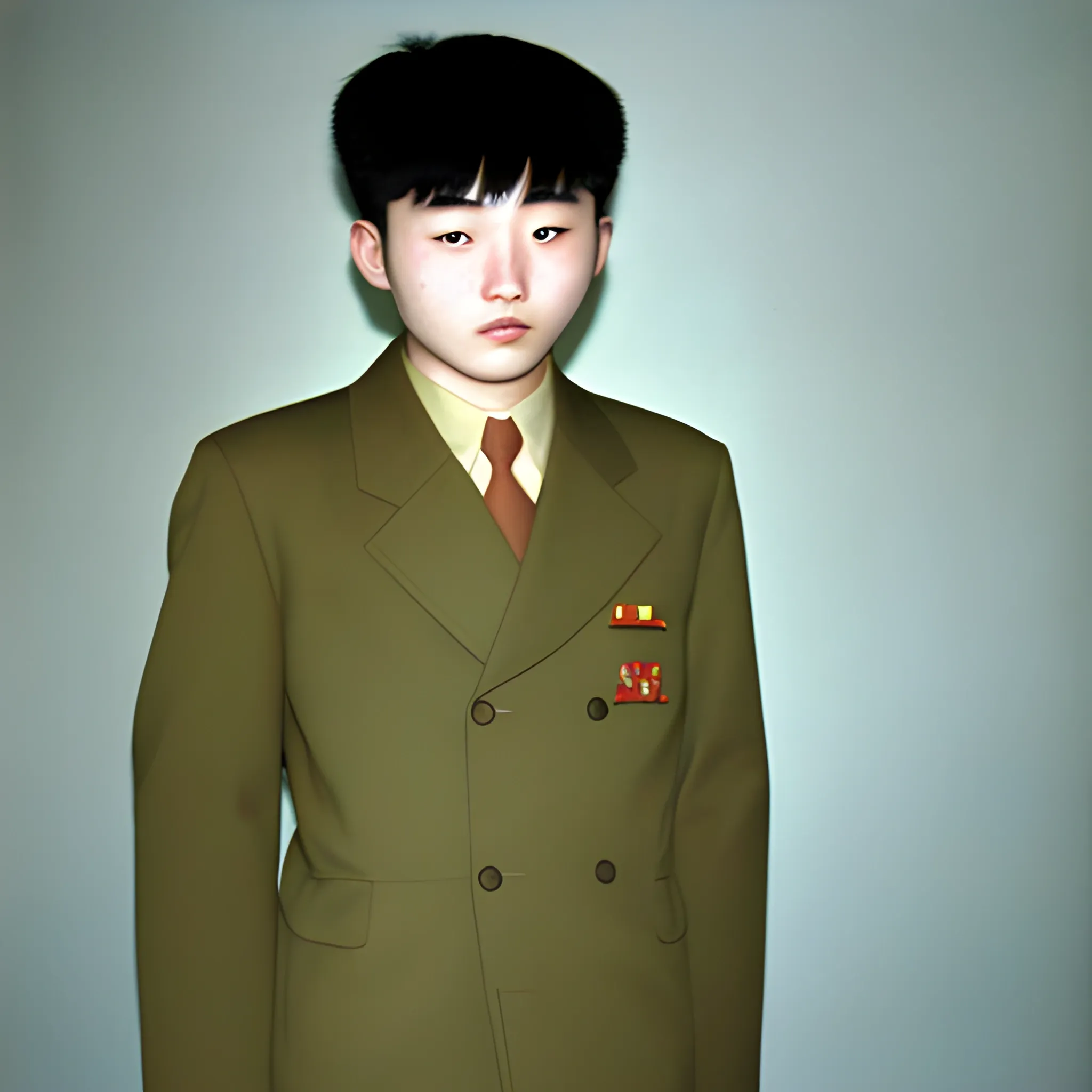 an handosome north korean 22 year old man from 2002