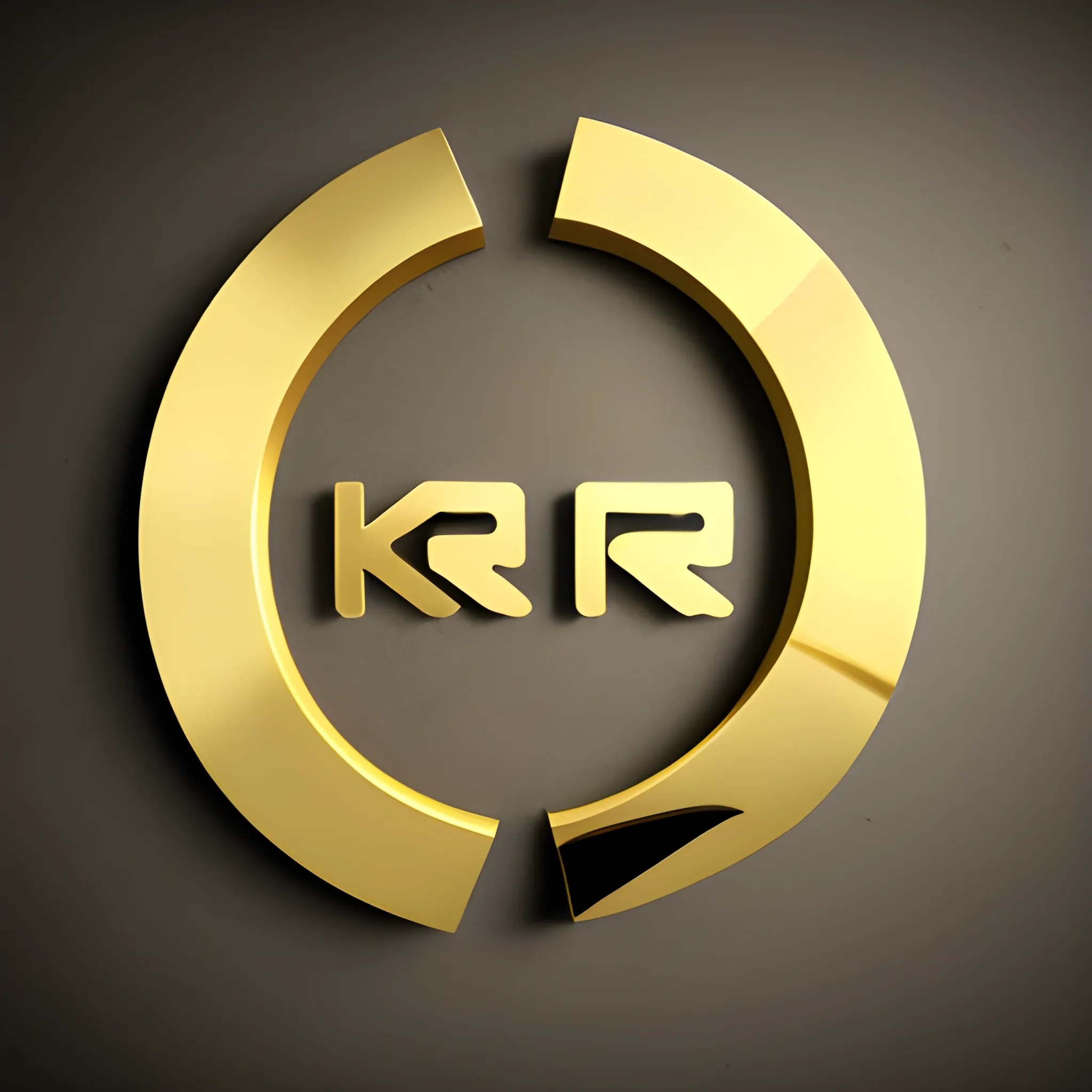 3D, the whole word, logo, KREK3R, gold, gold color, KREK3R, (KREK3R), KREKER