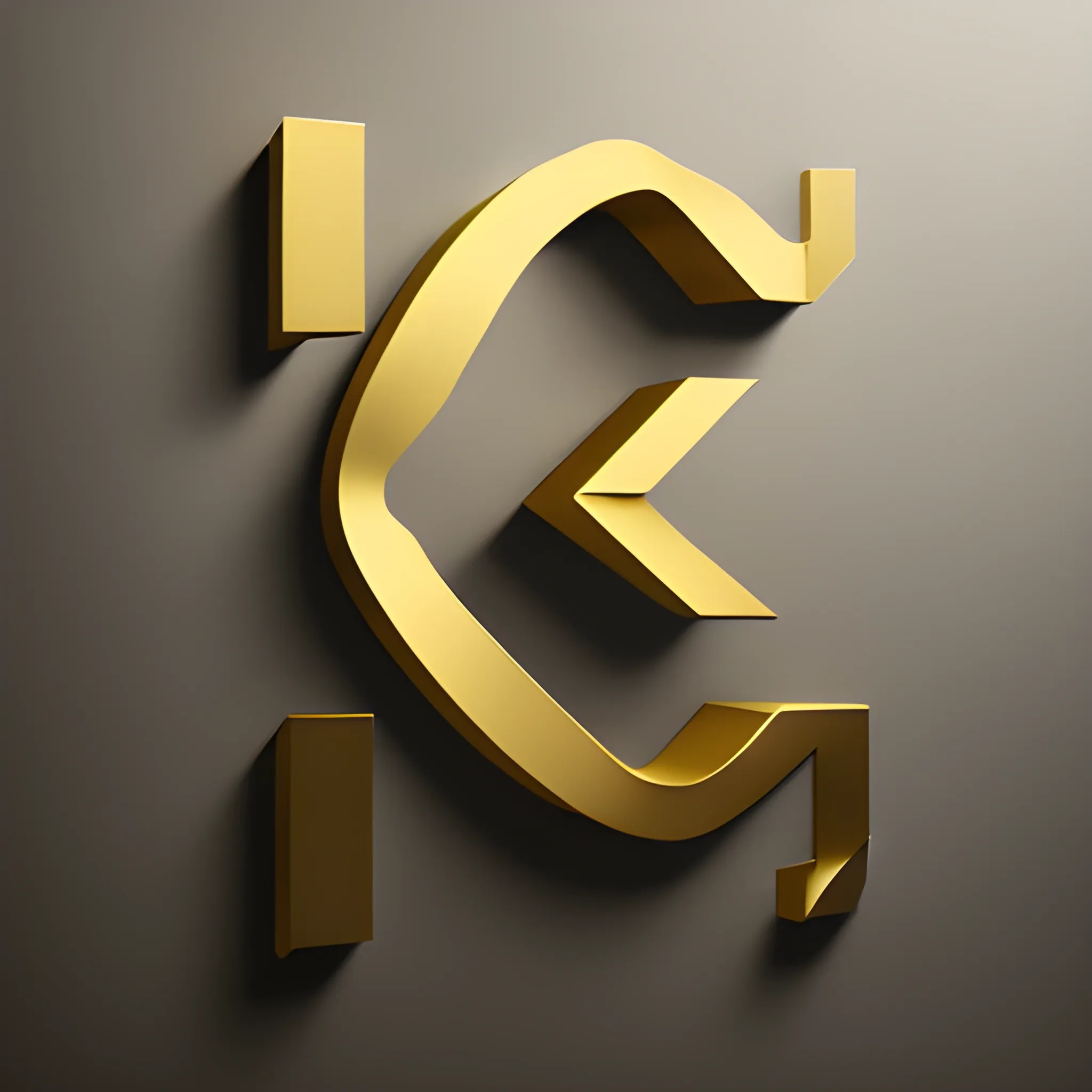 gold letters with ‘KREK3R text, high quality, sleek and modern, metallic texture, dramatic lighting, professional rendering, luxury vibes, elegant design, minimalistic, premium feel, Oil Painting