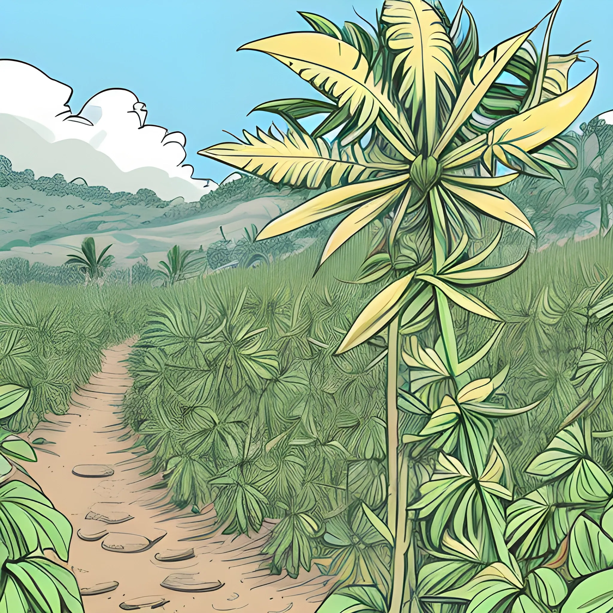 jeroglificos magueyes, Cartoon