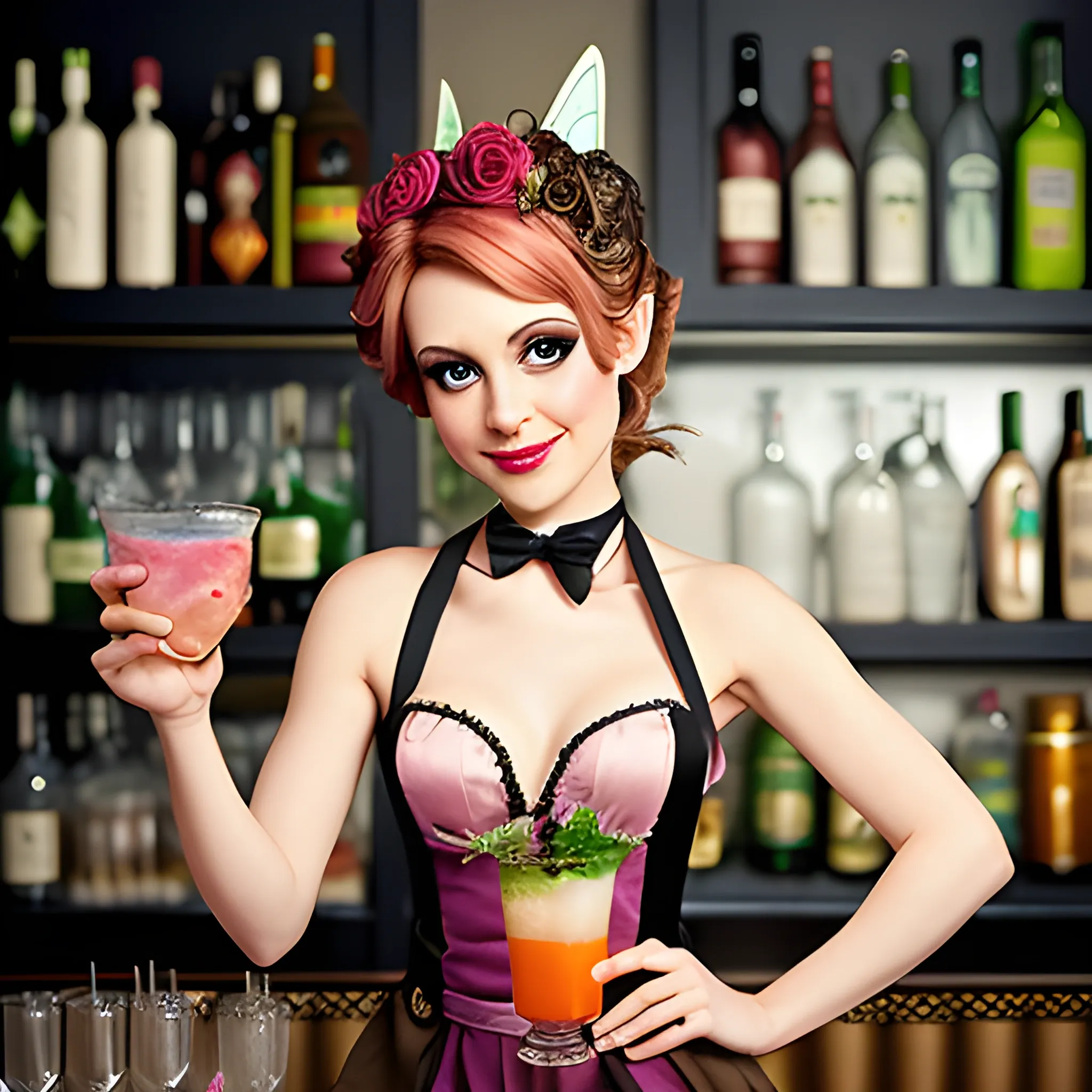 The fairy bartender