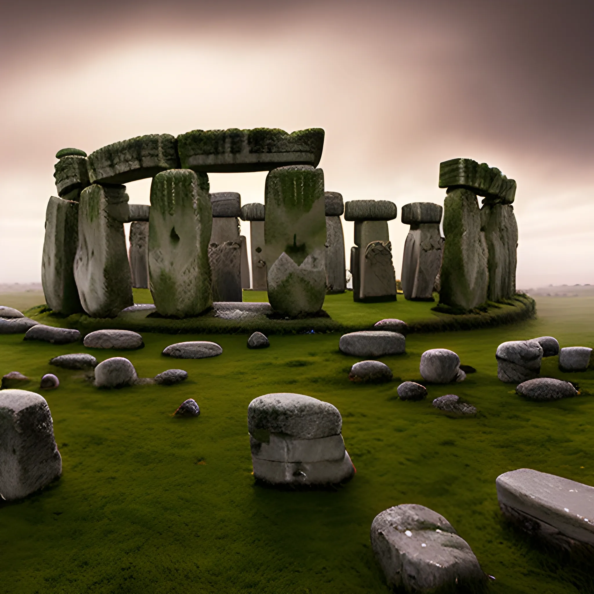 epic combat between druids and romans panoramic view of stonehenge , in rainy weather, and fog, at sunset, high quality:1.4), professional photography, HDR, High Dynamic Range, realistic, ultra realistic, photorealistic, high resolution, film photography, ambient lighting, masterpiece,