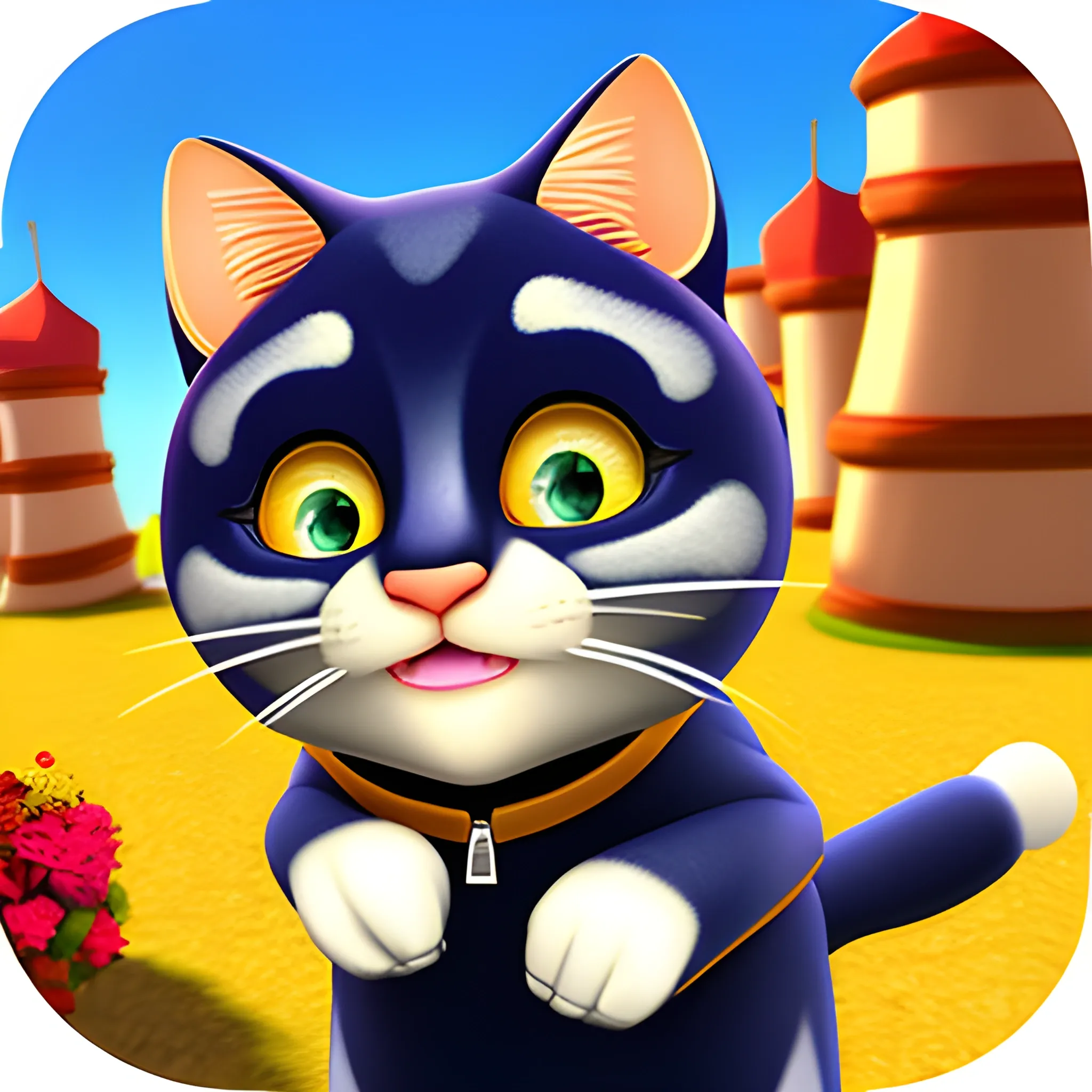 My talking tom, 3D