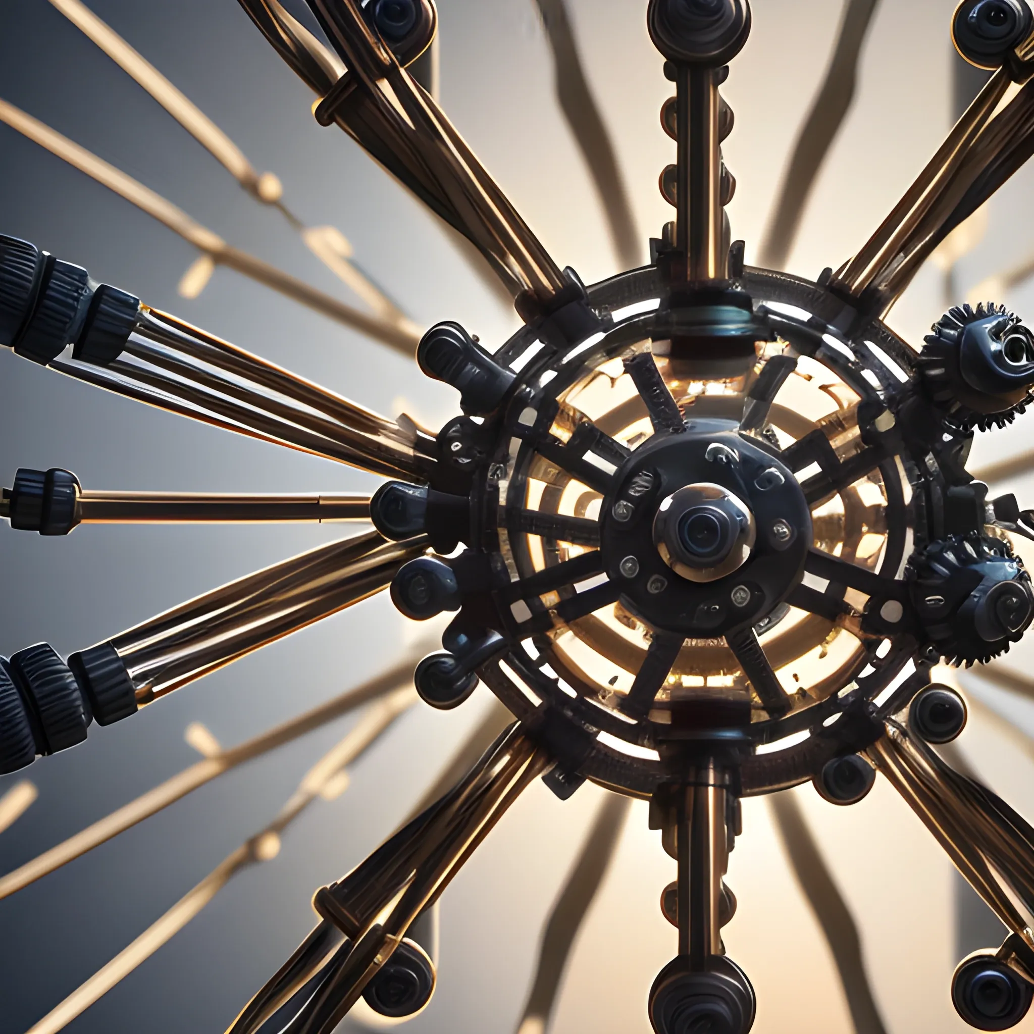 A close-up view of a complex mechanical gear system in motion, adapting and shifting within an environment that fluctuates between intense heat and frigid cold. Intricate metal components intertwine and adjust, showcasing a harmonious ballet of articulated parts. The setting is illuminated by a stark, contrasting light, highlighting the delicate dance of adaptation and resilience. This image mirrors the concept of liver detoxification methods adapting to temperature shifts, illustrating both the complexity and the necessity for balance within a dynamic system.