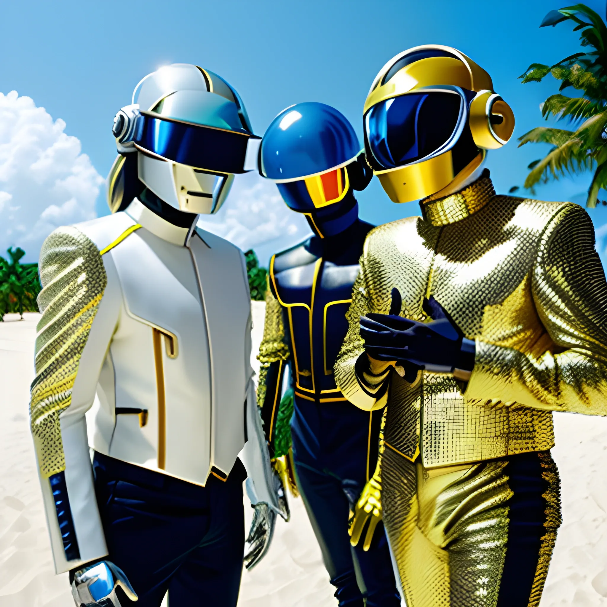 ramon orlando merengue with daft punk in the dominican republic