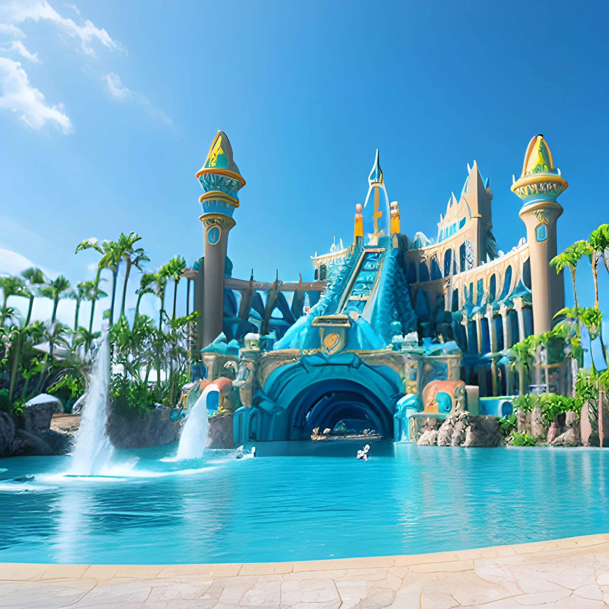 atlantis themepark